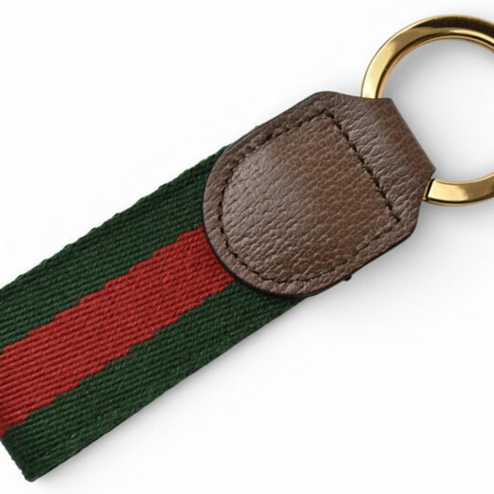 Gucci Gucci Key Ring Keychain GUCCI Green Red Line Gold Ophidia 523161 HE2NG 8742 Size ONE SIZE - 5 Thumbnail