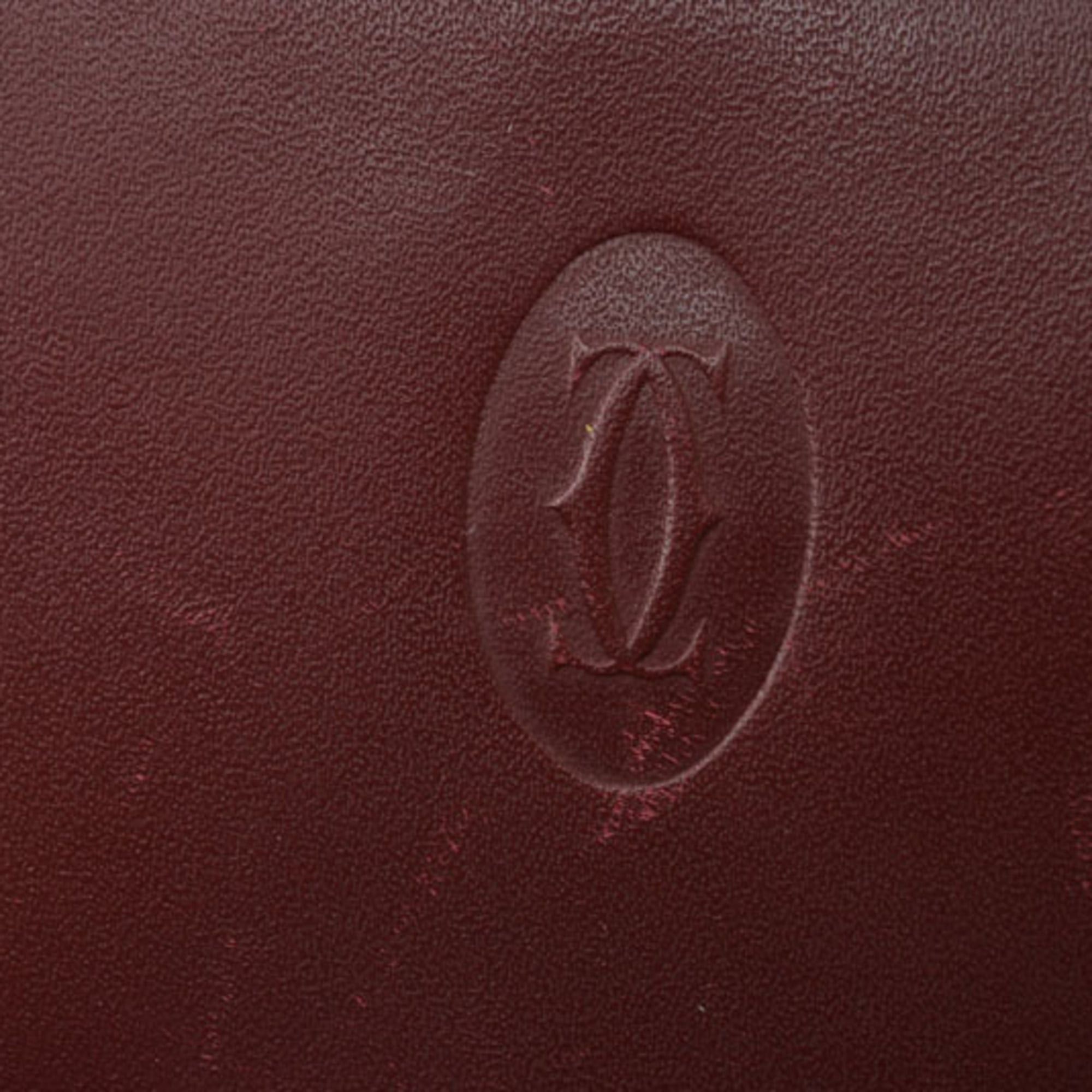 Cartier Cartier coin case, Must de wallet, Bordeaux L300009 Size ONE SIZE - 5 Thumbnail