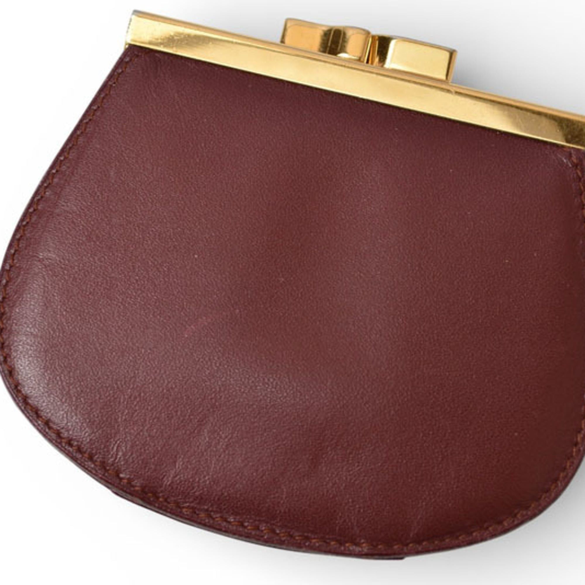 Cartier Cartier coin case, Must de wallet, Bordeaux L300009 Size ONE SIZE - 4 Thumbnail