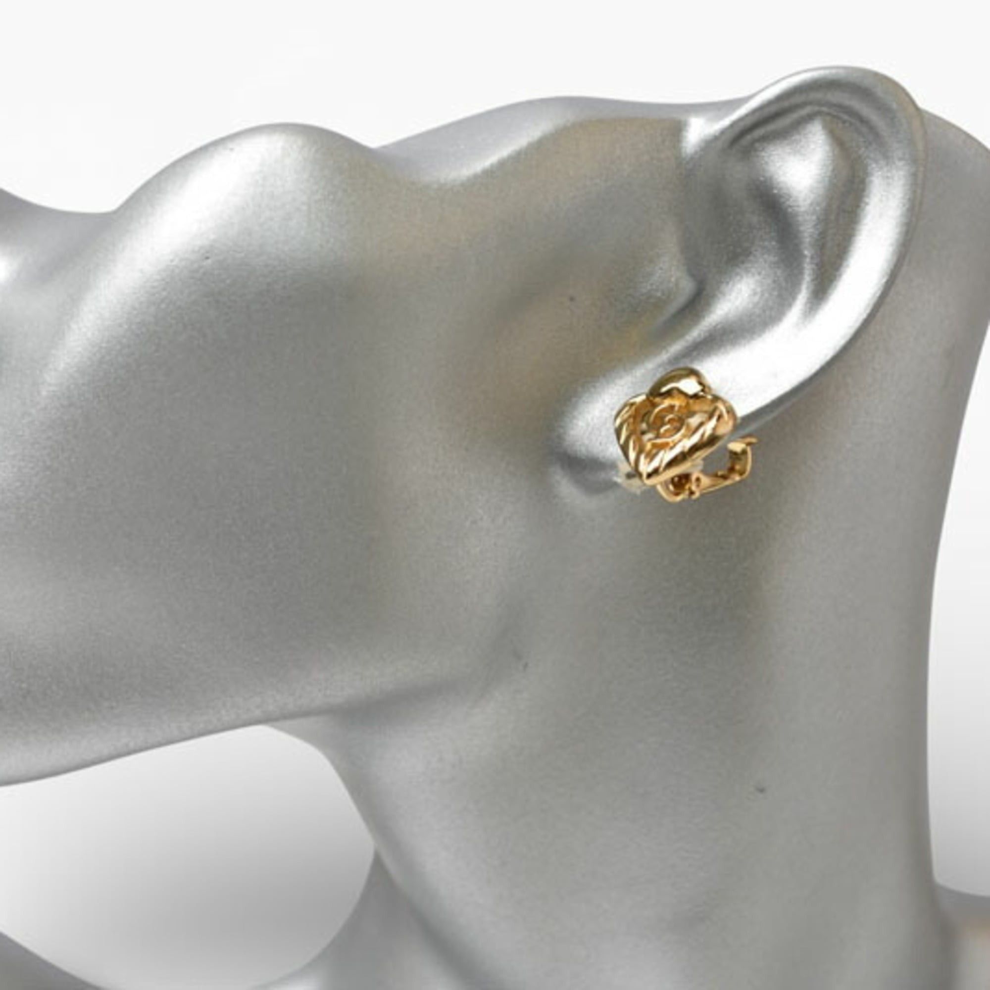 Dior Christian Dior earrings, heart gold Size ONE SIZE - 6 Thumbnail