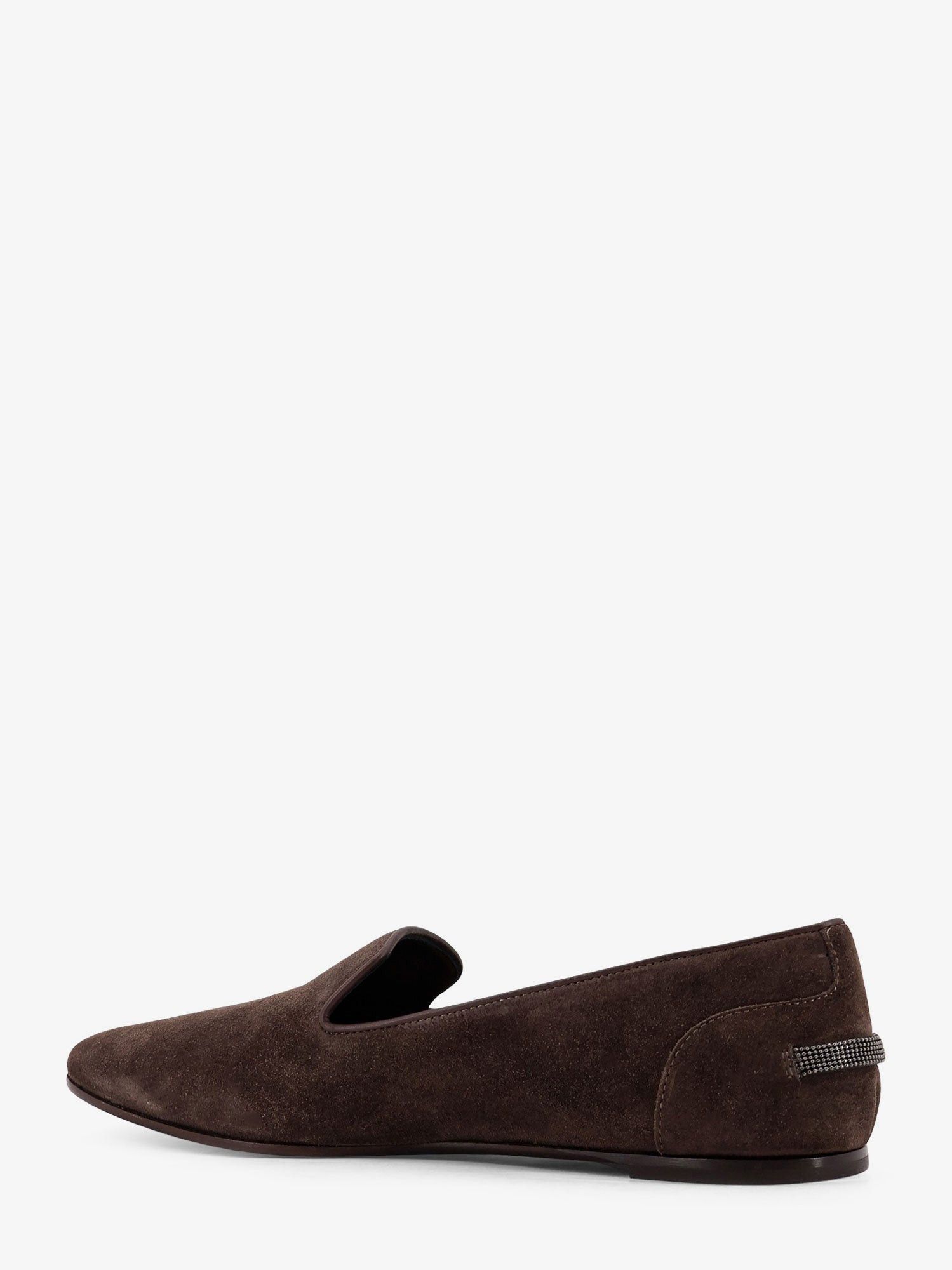 Brunello Cucinelli Suede loafers with Monili detail IT 37 - USA Tariffs Included Size US 7 / IT 37 - 3 Thumbnail