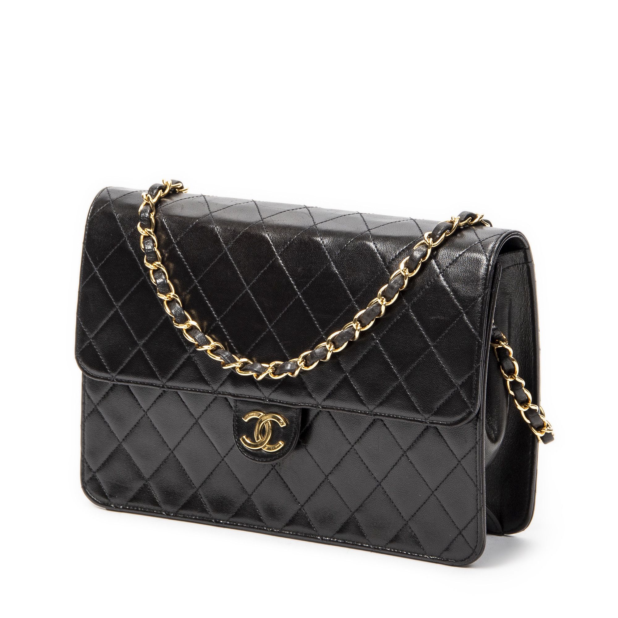 Chanel Vintage Push Lock Straight Flap Size ONE SIZE - 2 Thumbnail