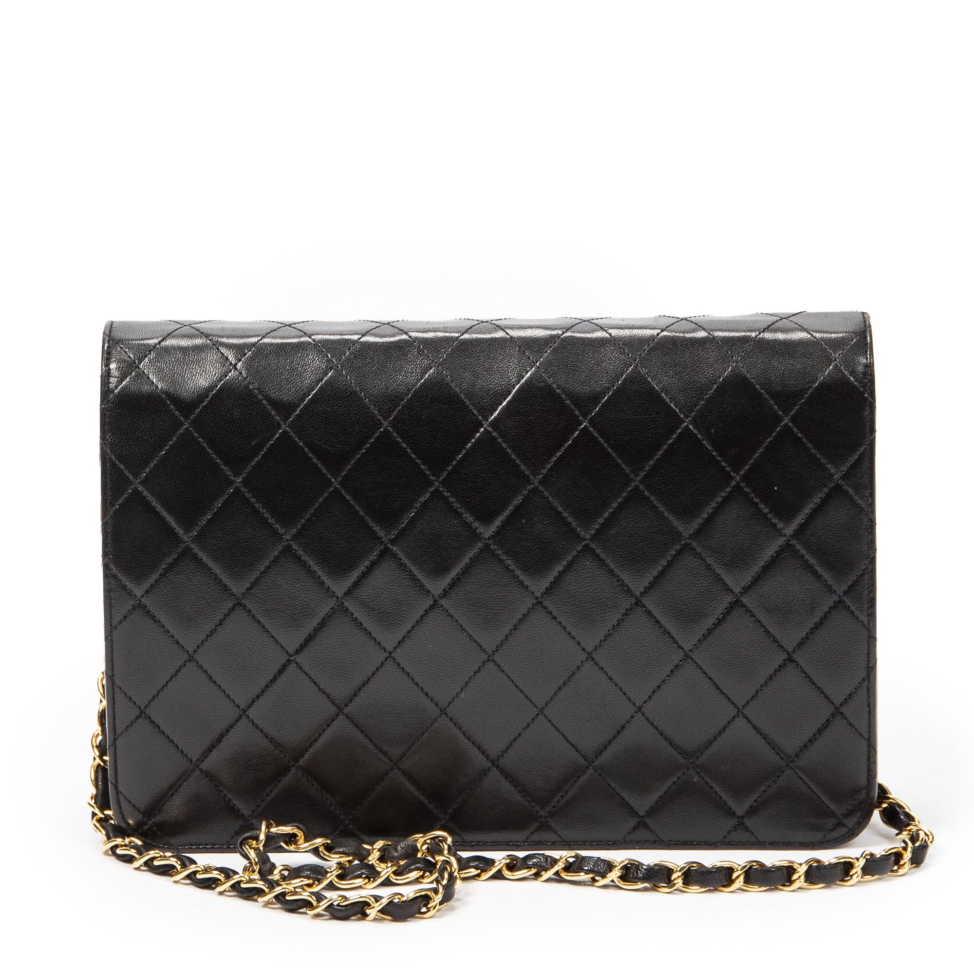 Chanel Vintage Push Lock Straight Flap Size ONE SIZE - 5 Thumbnail