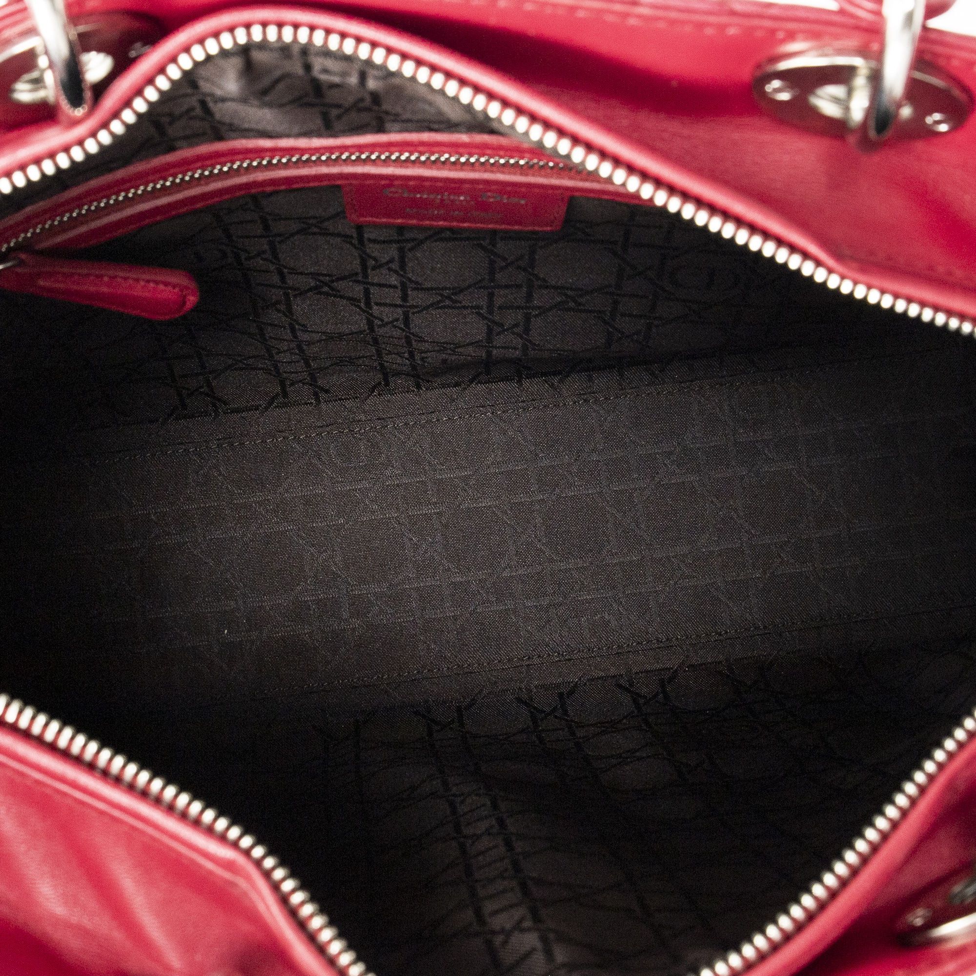 Dior Large Lady Dior Zip Size ONE SIZE - 9 Thumbnail