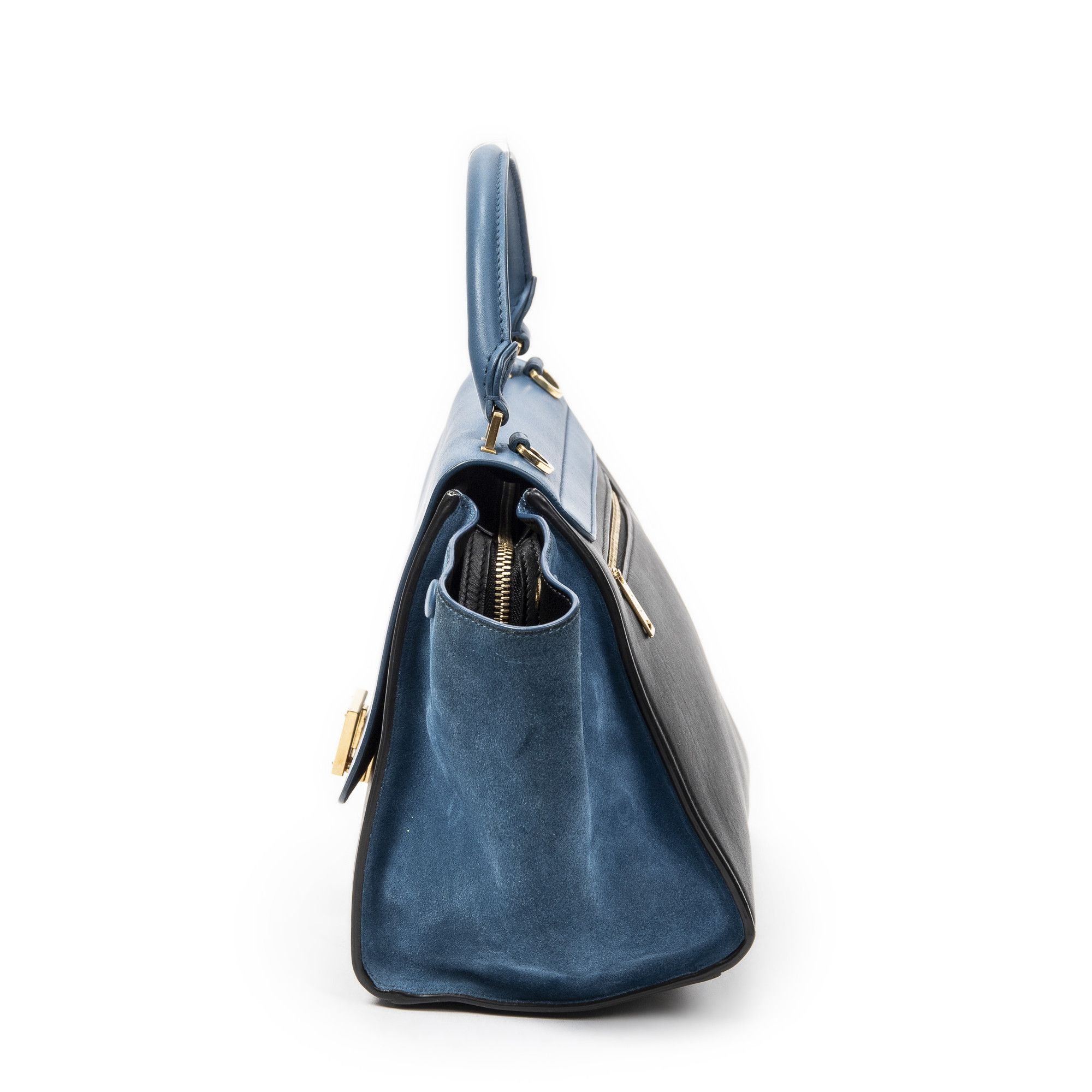 Celine Small Bicolor Trapeze Size ONE SIZE - 3 Thumbnail