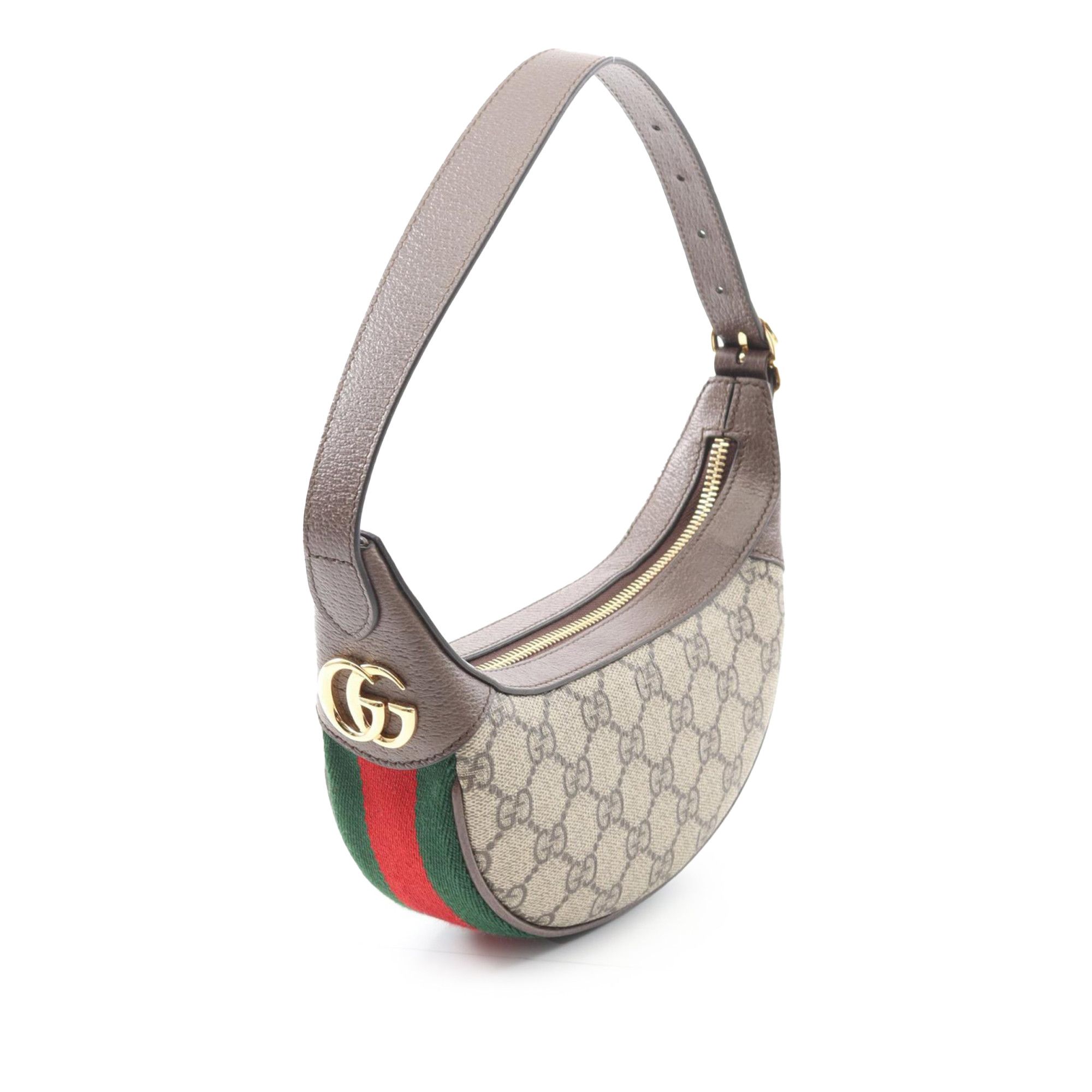 Gucci Gucci Mini GG Supreme Web Ophidia Shoulder Bag Size ONE SIZE - 2 Thumbnail
