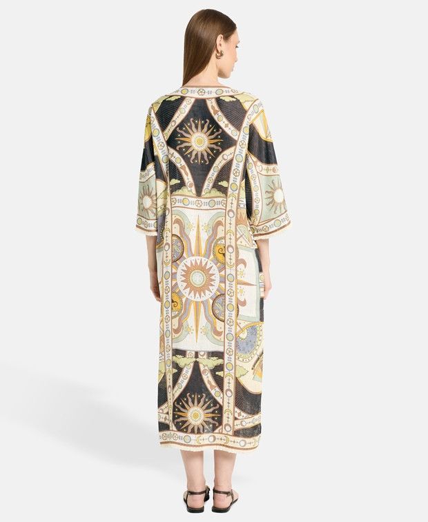 Tory Burch Linen dress Size S / US 4 / IT 40 - 2 Thumbnail