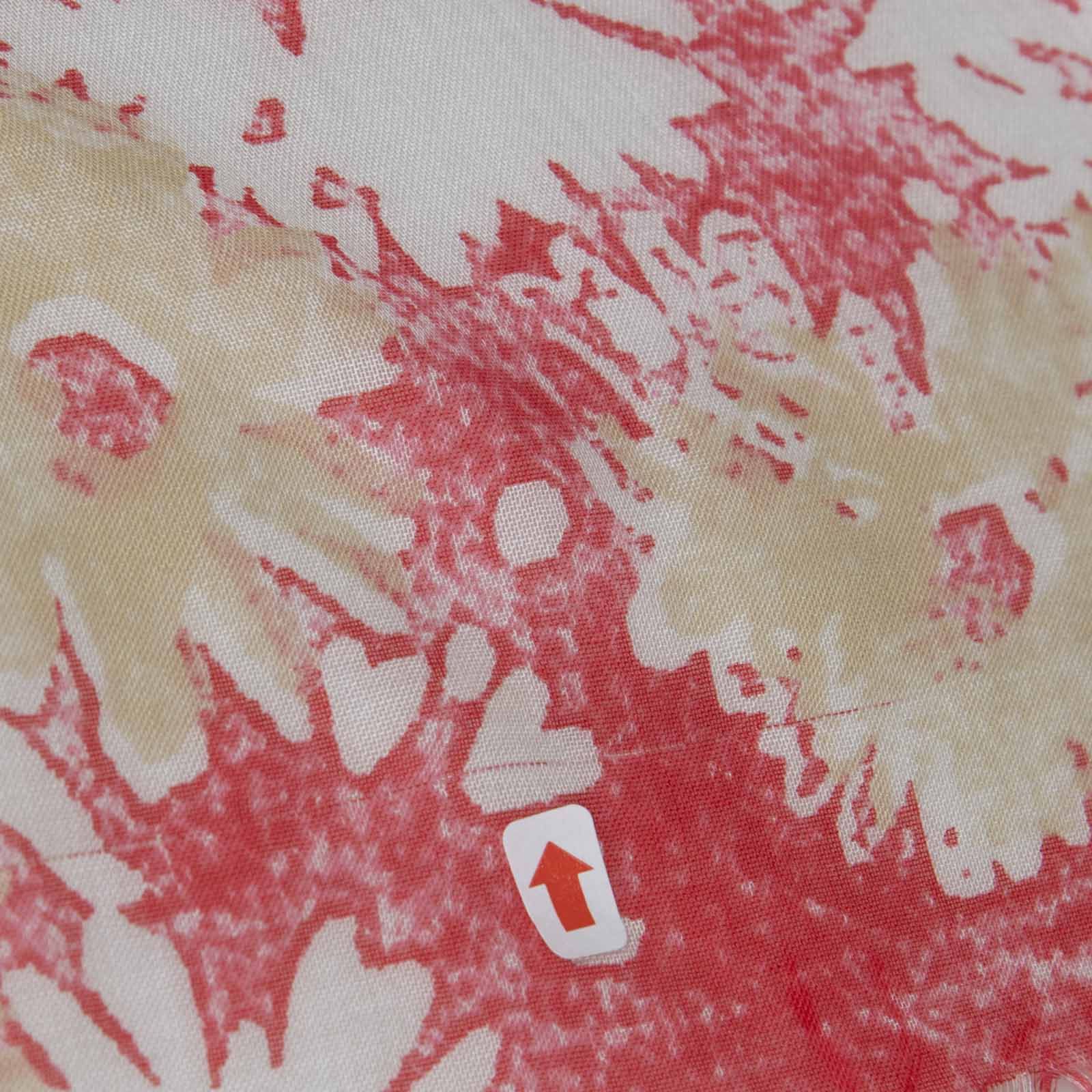 Stella McCartney Fringed Floral Print Scarf Size ONE SIZE - 8 Thumbnail