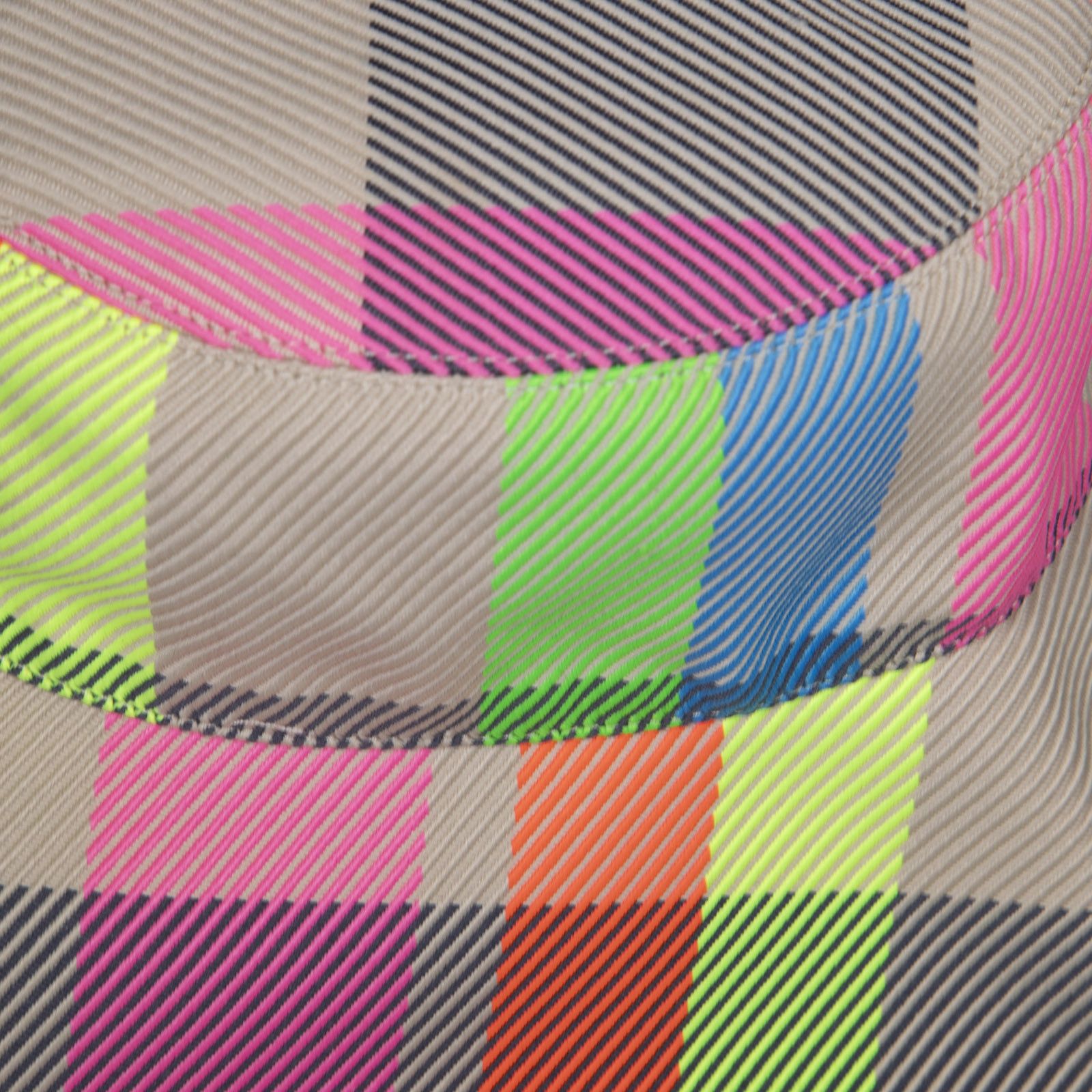 Mira Mikati Tartan Pattern Bucket Hat Size ONE SIZE - 4 Thumbnail
