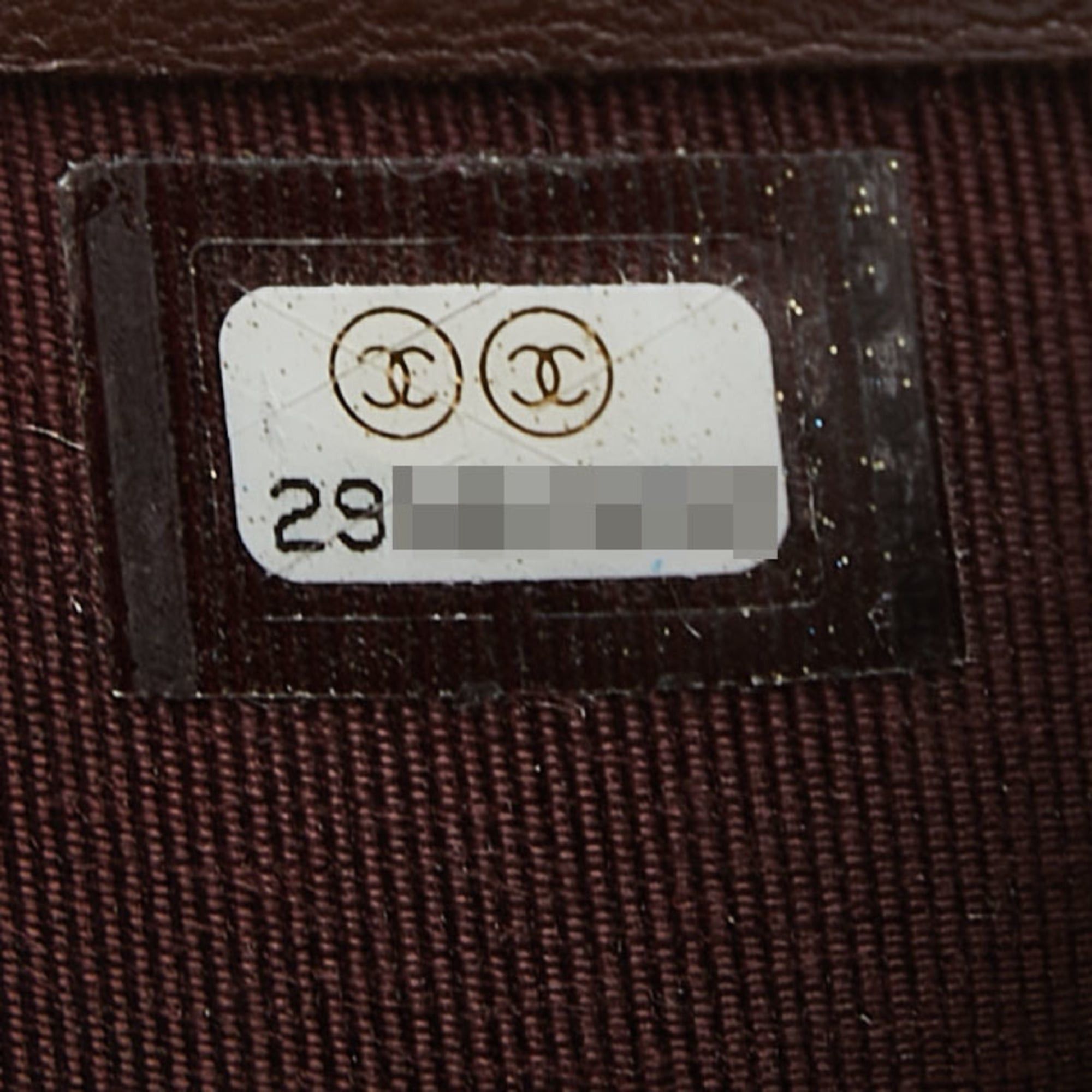 Chanel CHANEL Coco Mark Matelasse Tri-fold Wallet in Black Lambskin for Women Size ONE SIZE - 9 Thumbnail
