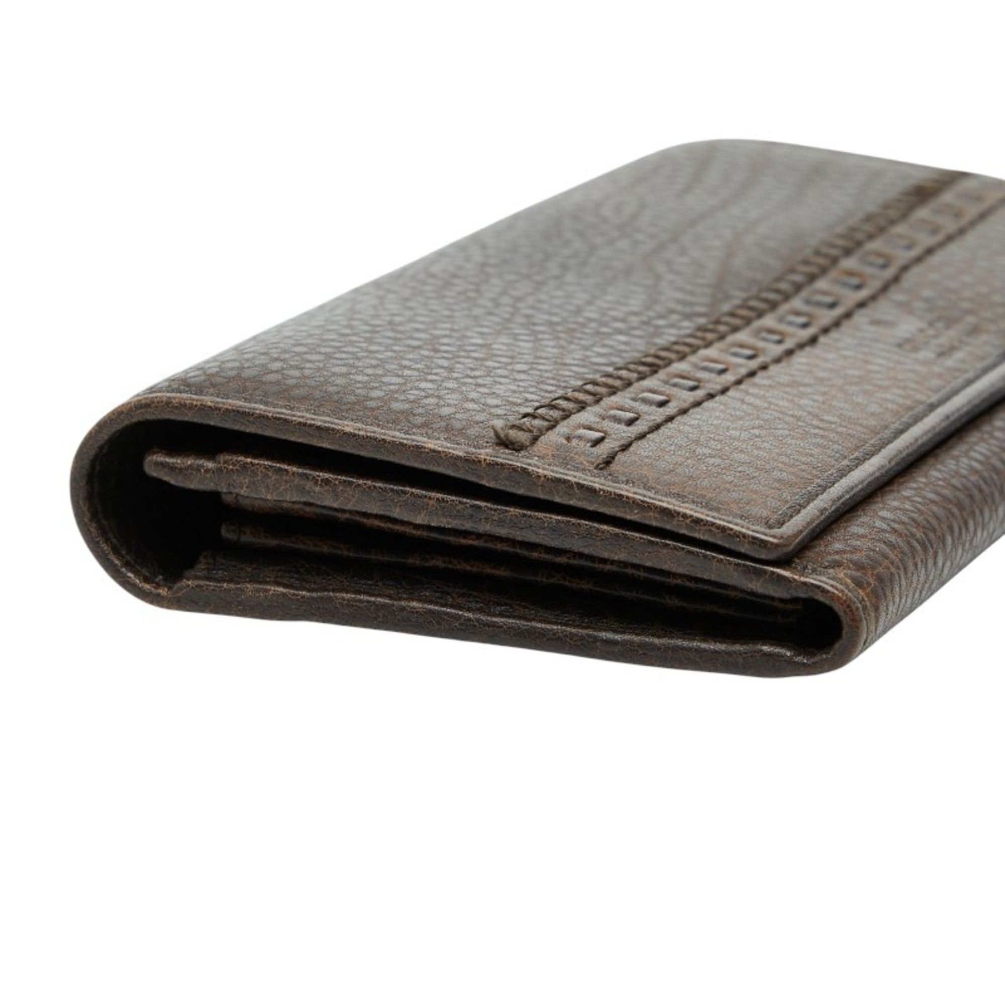 Gucci Gucci long wallet 338608 brown leather women's GUCCI Size ONE SIZE - 5 Thumbnail