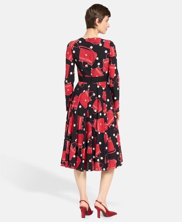Dolce & Gabbana Silk dress Size XXS / US 00 / IT 34 - 2 Thumbnail