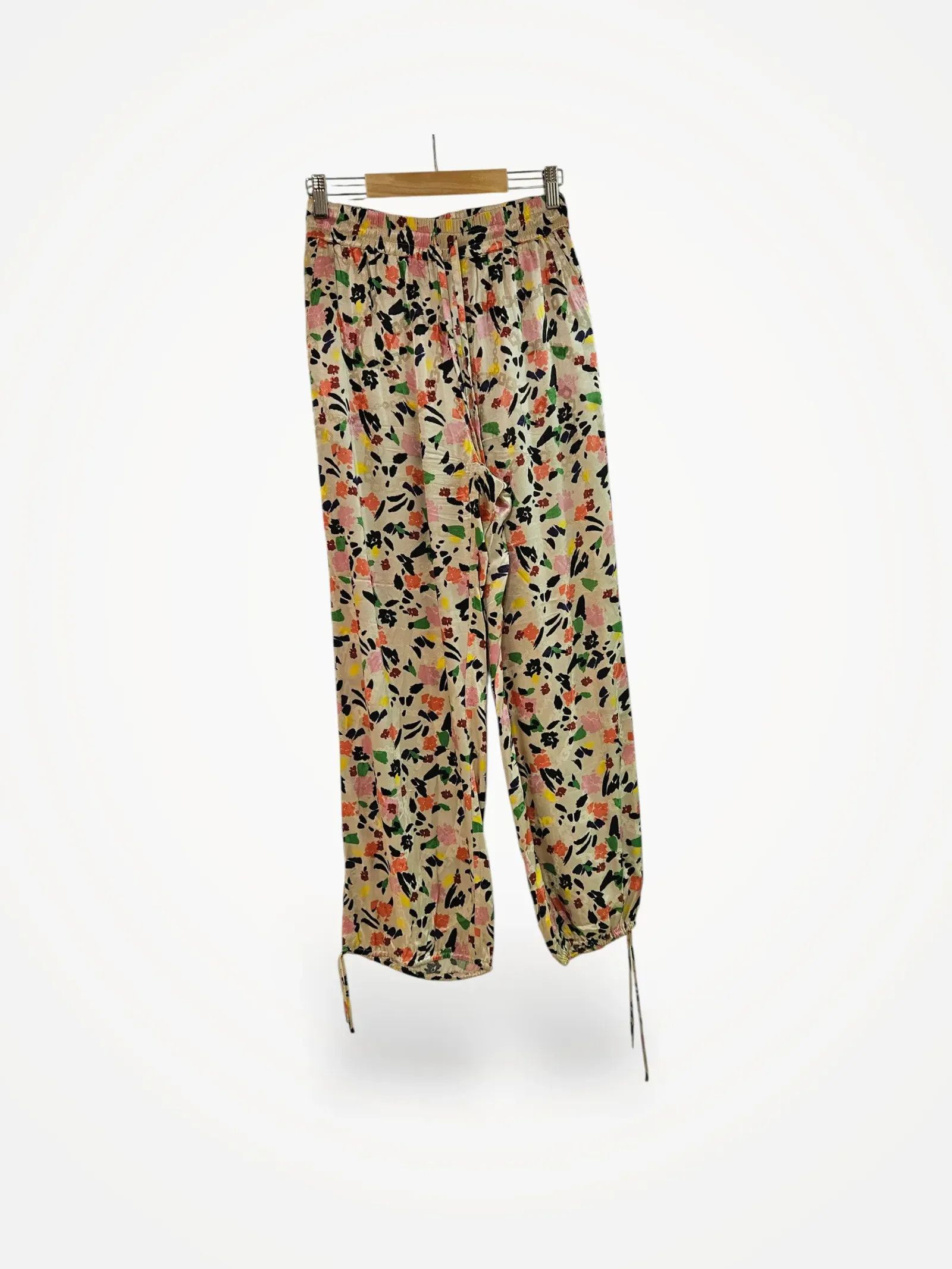 Baum und Pferdgarten Baum und Pferdgarten Nipa Trousers, Rose Dandy Flower Pants Size 26" / US 2 / IT 38 - 2 Thumbnail