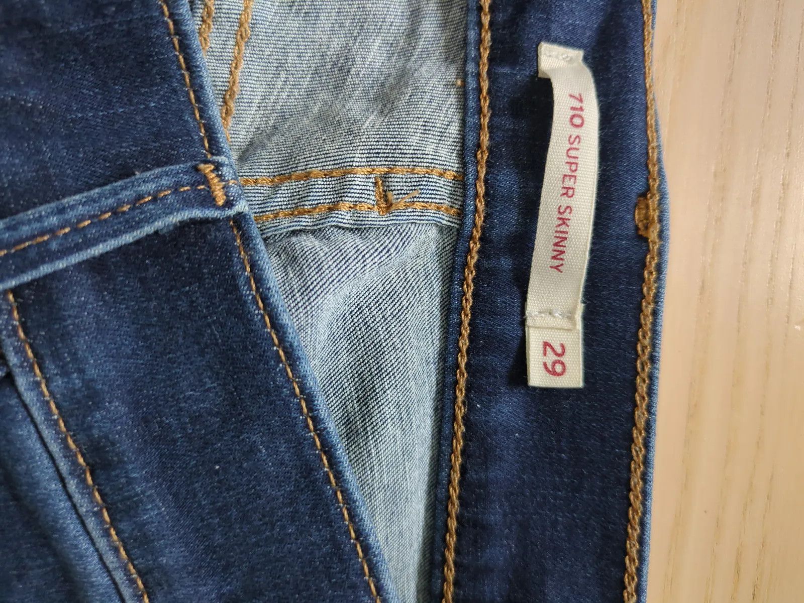 Levi's Levis Jeans Size 29" - 2 Thumbnail