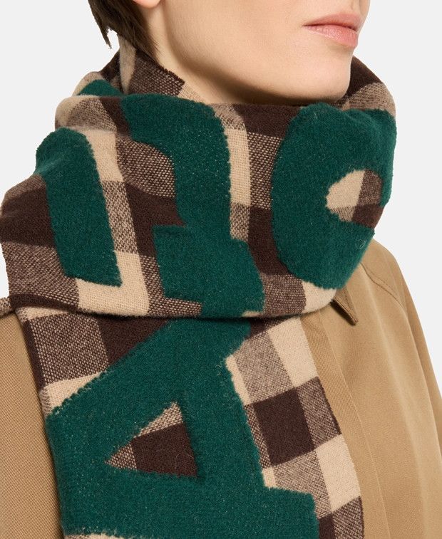 Acne Studios Wool scarf Size ONE SIZE - 2 Thumbnail