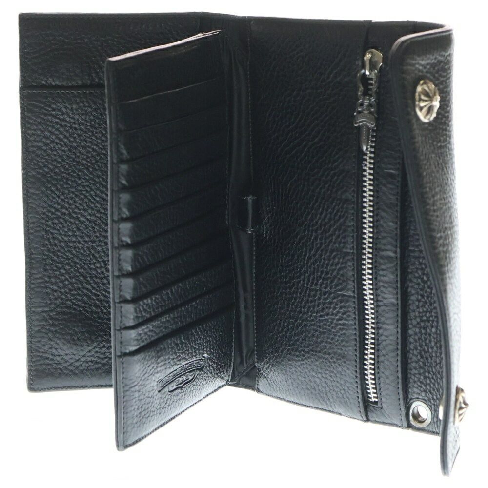 Chrome Hearts Chrome Hearts Wave Leather Wallet Size ONE SIZE - 4 Thumbnail