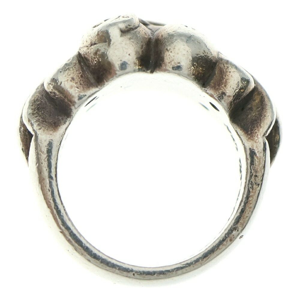 Chrome Hearts Chrome Hearts Floral Cross Hrt Heart Ring Size ONE SIZE - 6 Thumbnail