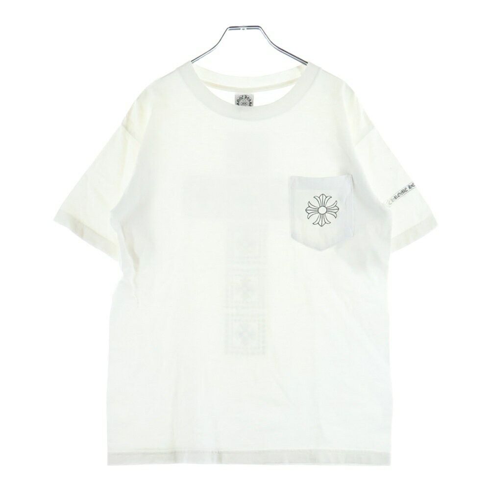 Chrome Hearts Chrome Hearts Vintage CH Plus All-over Print Crew Neck T-shirt Size US M / EU 48-50 / 2 - 2 Thumbnail
