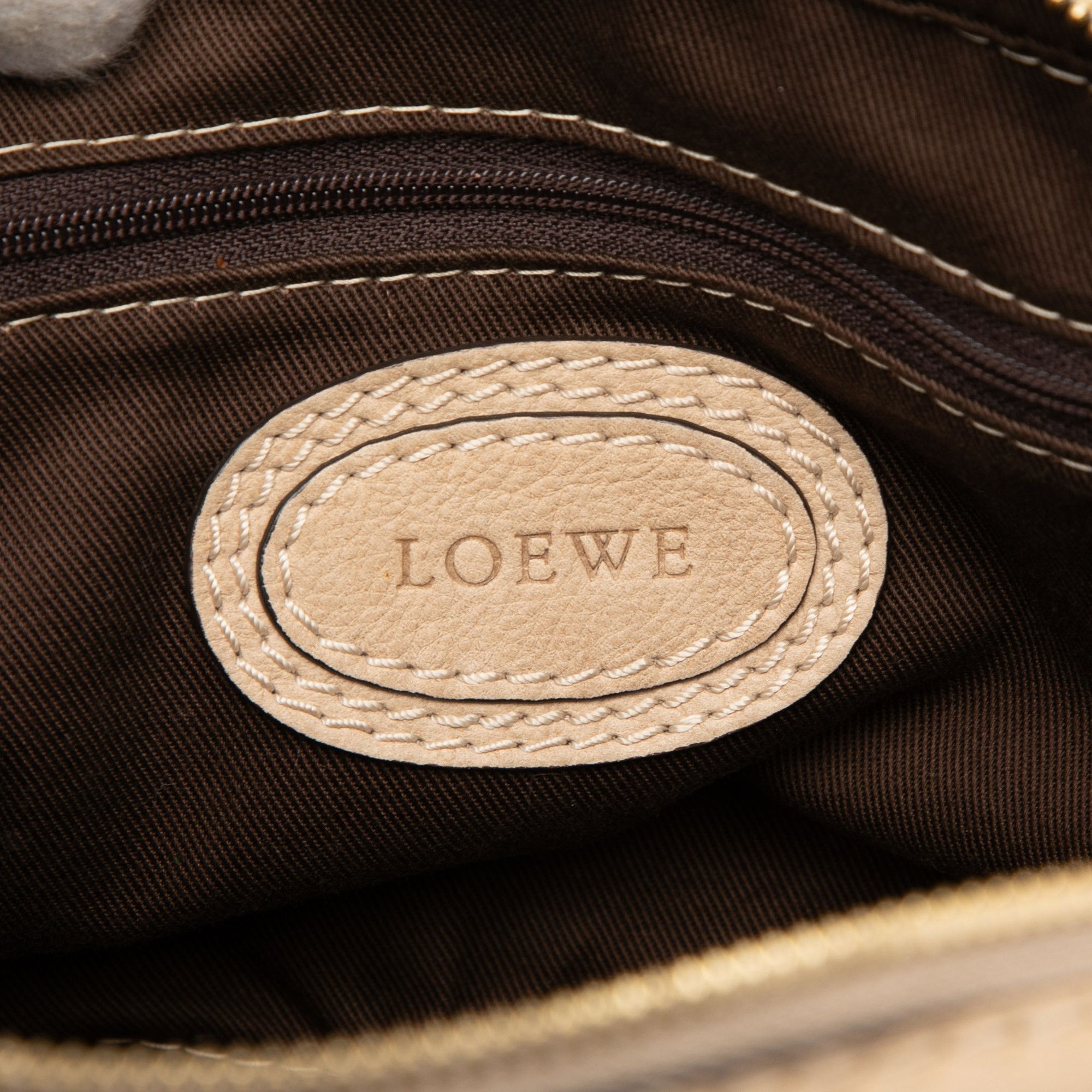 Loewe LOEWE Mini Anagram Leather Tassel Handbag Size ONE SIZE - 5 Thumbnail