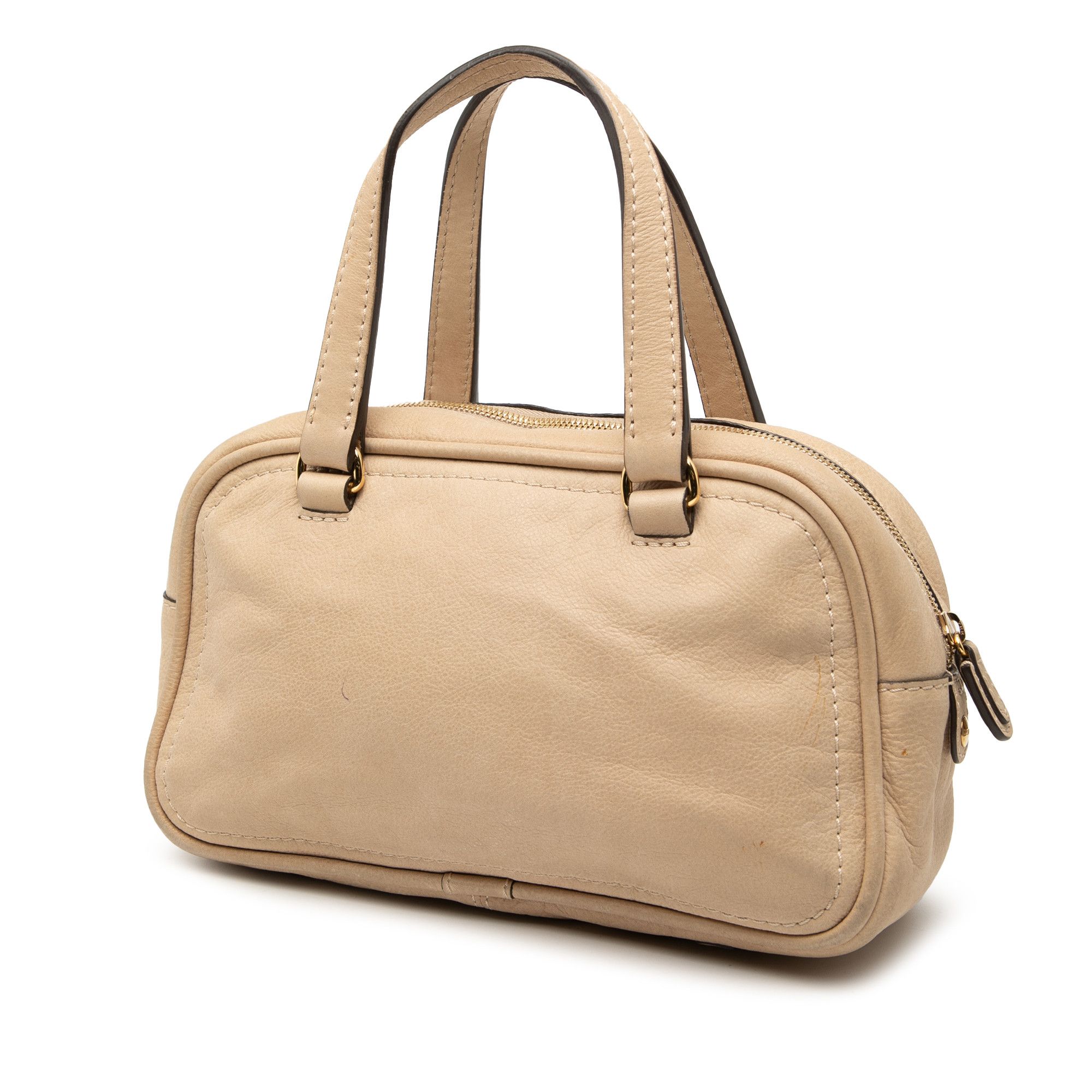 Loewe LOEWE Mini Anagram Leather Tassel Handbag Size ONE SIZE - 2 Thumbnail