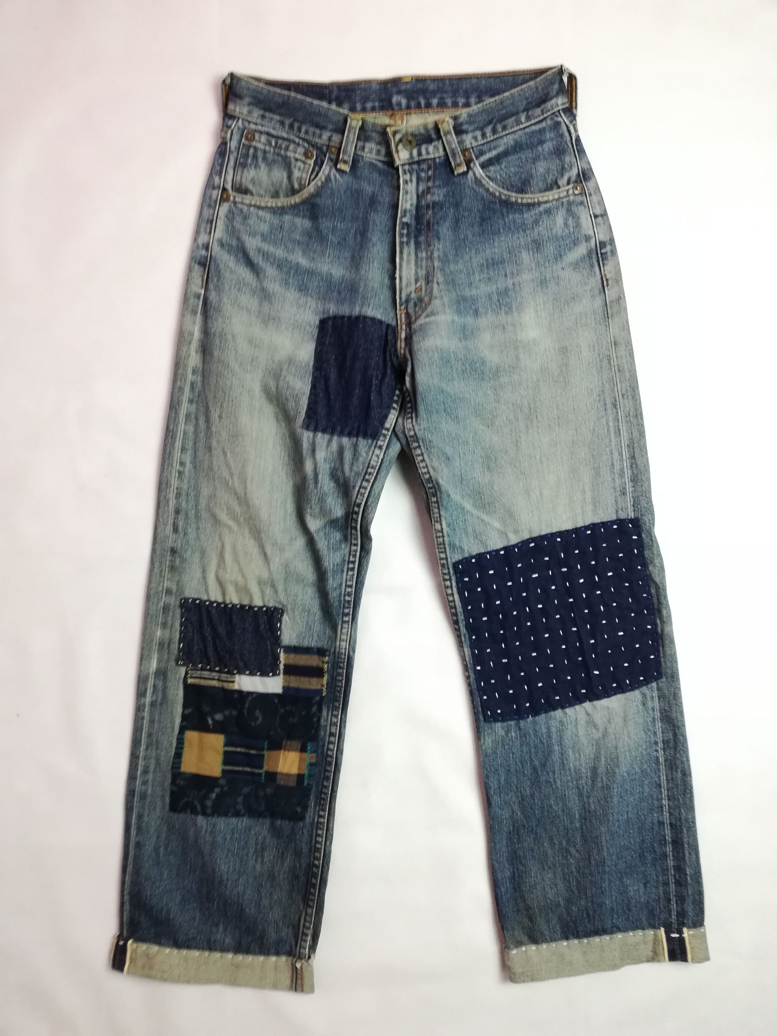 Custom × Levi's × Levi's Vintage Clothing Upcycled Levis 503 Selvedge ...