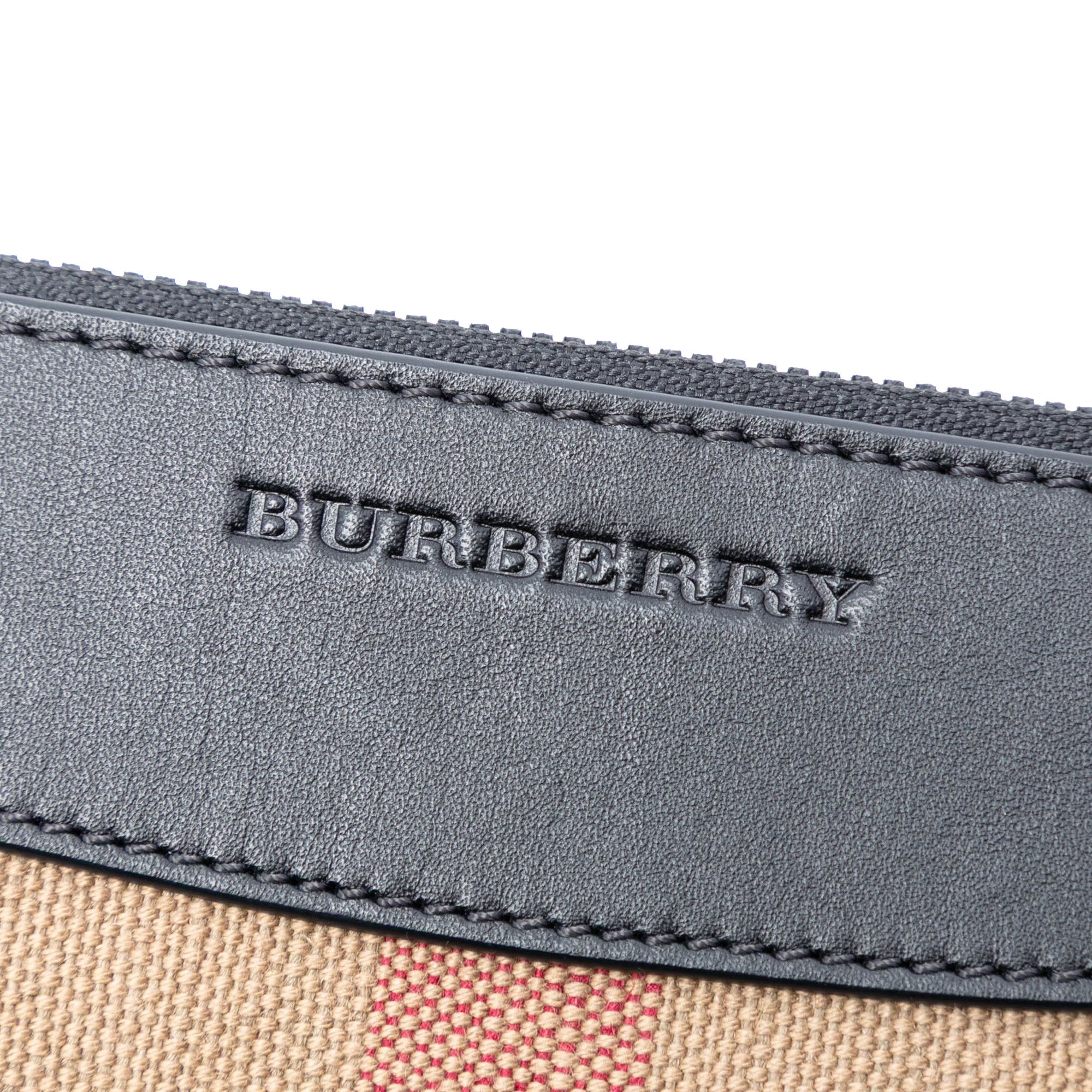 Burberry Burberry Mega Check Canvas Peyton Crossbody Size ONE SIZE - 5 Thumbnail