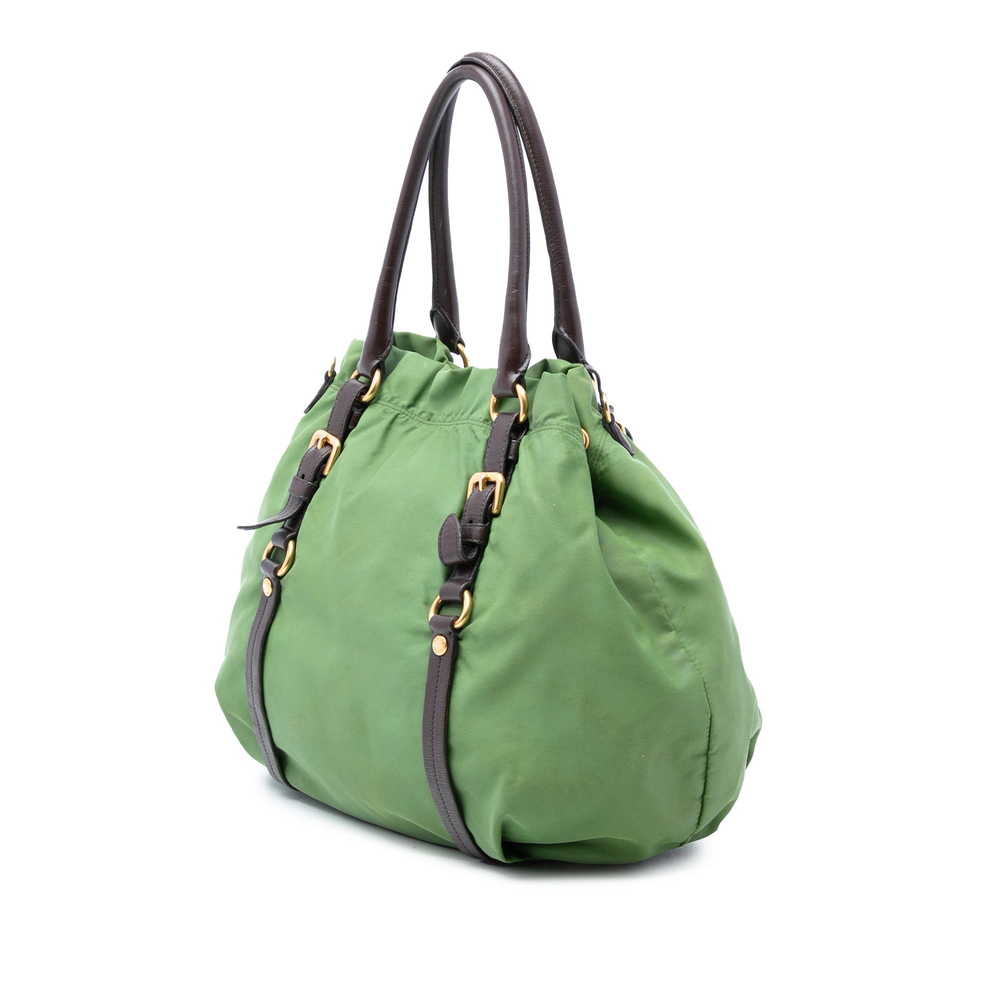 Prada Prada Tessuto Canapa Logo Satchel Size ONE SIZE - 2 Thumbnail
