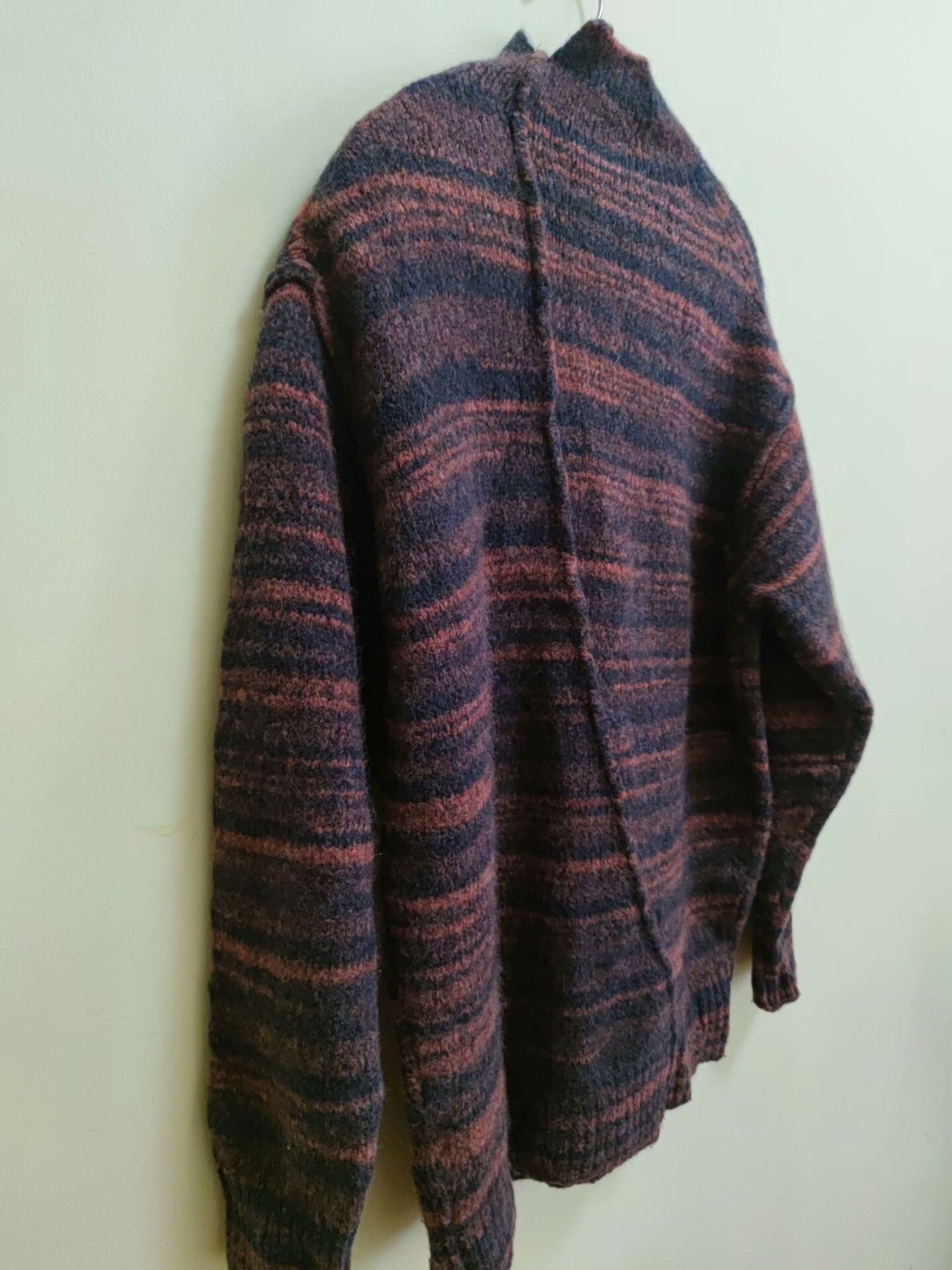Isabel Benenato Avant-Garde Wool Men's Knit Sweater Size US M / EU 48-50 / 2 - 3 Thumbnail