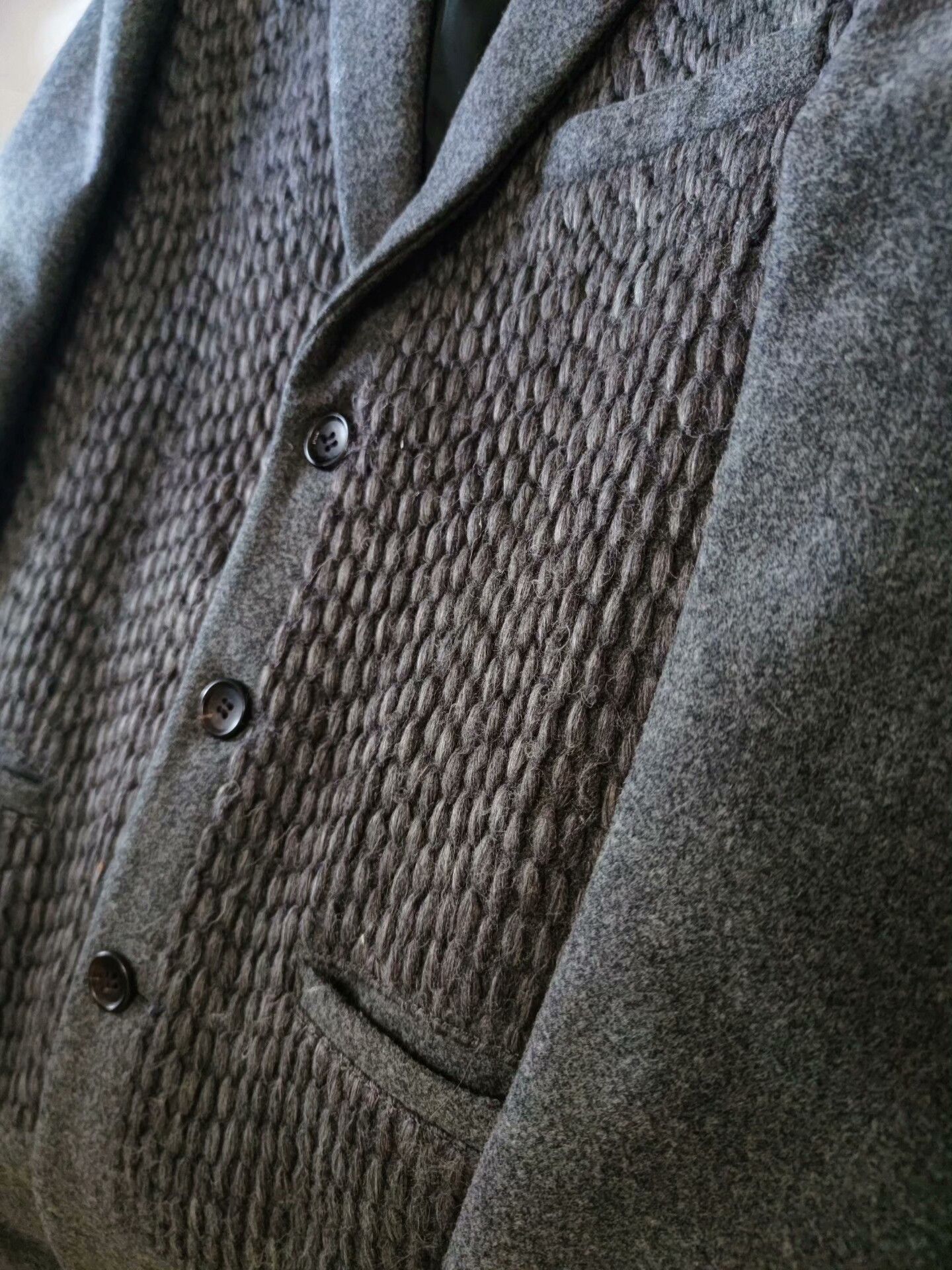TAAKK Gray Wool and Cashmere Men's Coat Size US M / EU 48-50 / 2 - 6 Thumbnail