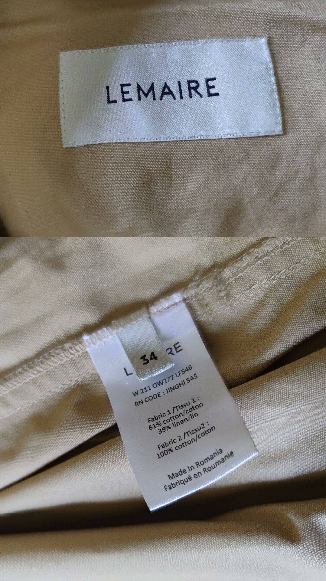 Lemaire Lemaire Oversized Dual Design Trench Coat Size M / US 6-8 / IT 42-44 - 7 Thumbnail