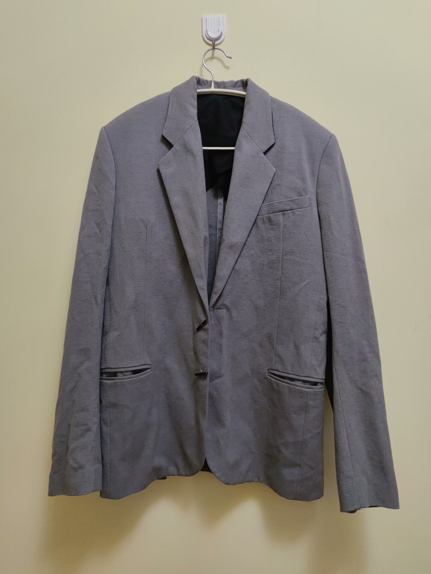 Daniel Andresen Gray High-Quality Linen Suit Jacket Size US M / EU 48-50 / 2 - 5 Thumbnail