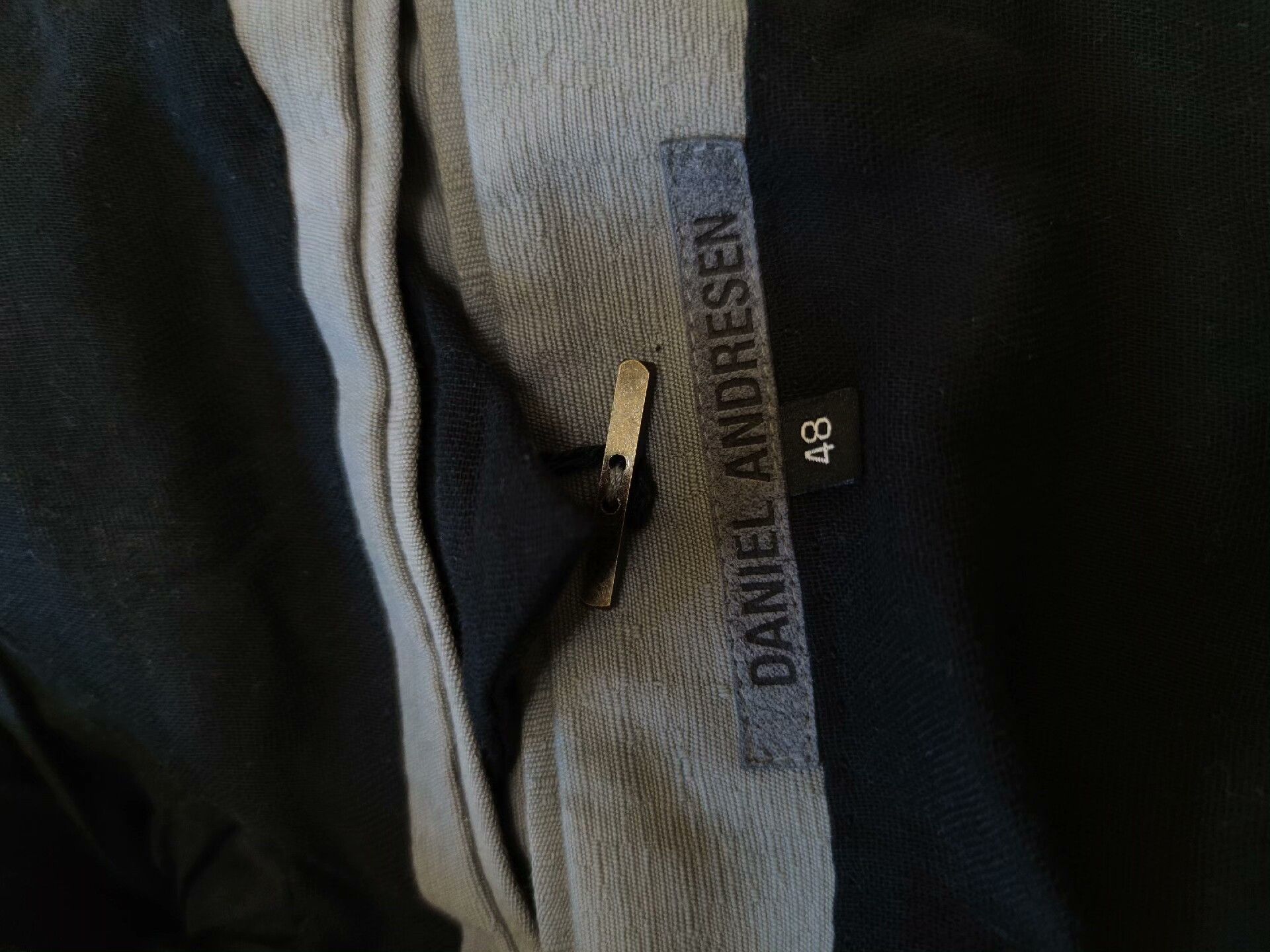 Daniel Andresen Gray High-Quality Linen Suit Jacket Size US M / EU 48-50 / 2 - 4 Thumbnail