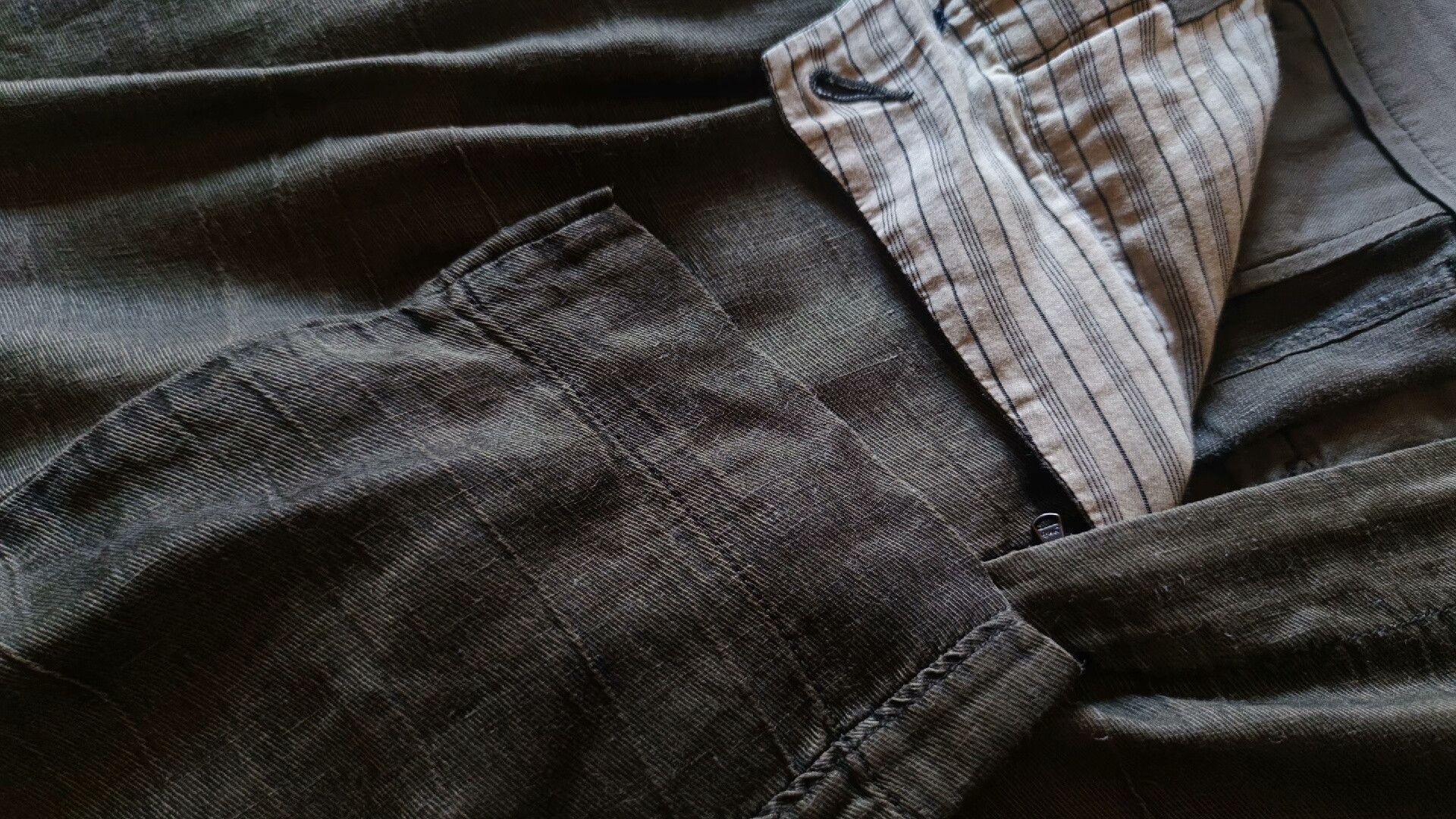 Ziggy Chen Ziggy Chen Cotton-Linen Men's Pants Size US 30 / EU 46 - 7 Thumbnail