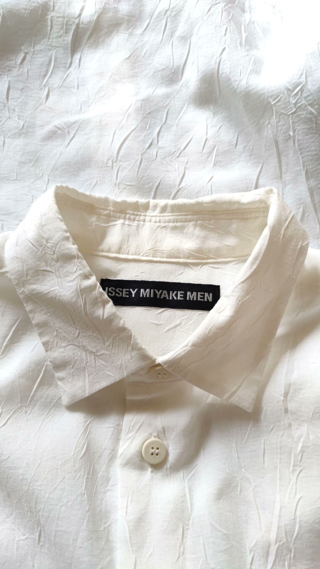 Issey Miyake Issey Miyake Pleated White Shirt for Men Size US S / EU 44-46 / 1 - 7 Thumbnail
