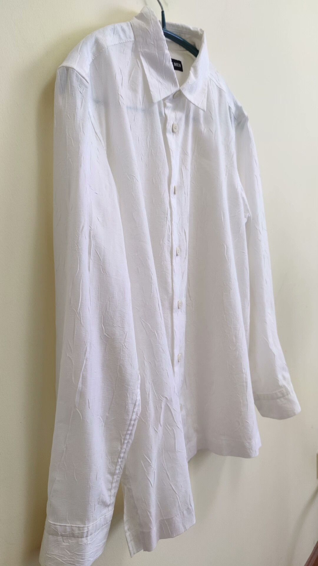 Issey Miyake Issey Miyake Pleated White Shirt for Men Size US S / EU 44-46 / 1 - 2 Thumbnail