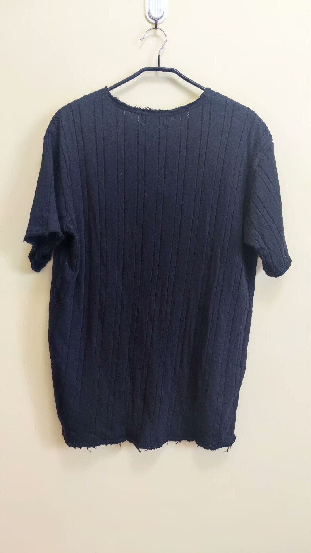 Yohji Yamamoto Yohji Yamamoto Black T-Shirt for Men Size US L / EU 52-54 / 3 - 4 Thumbnail