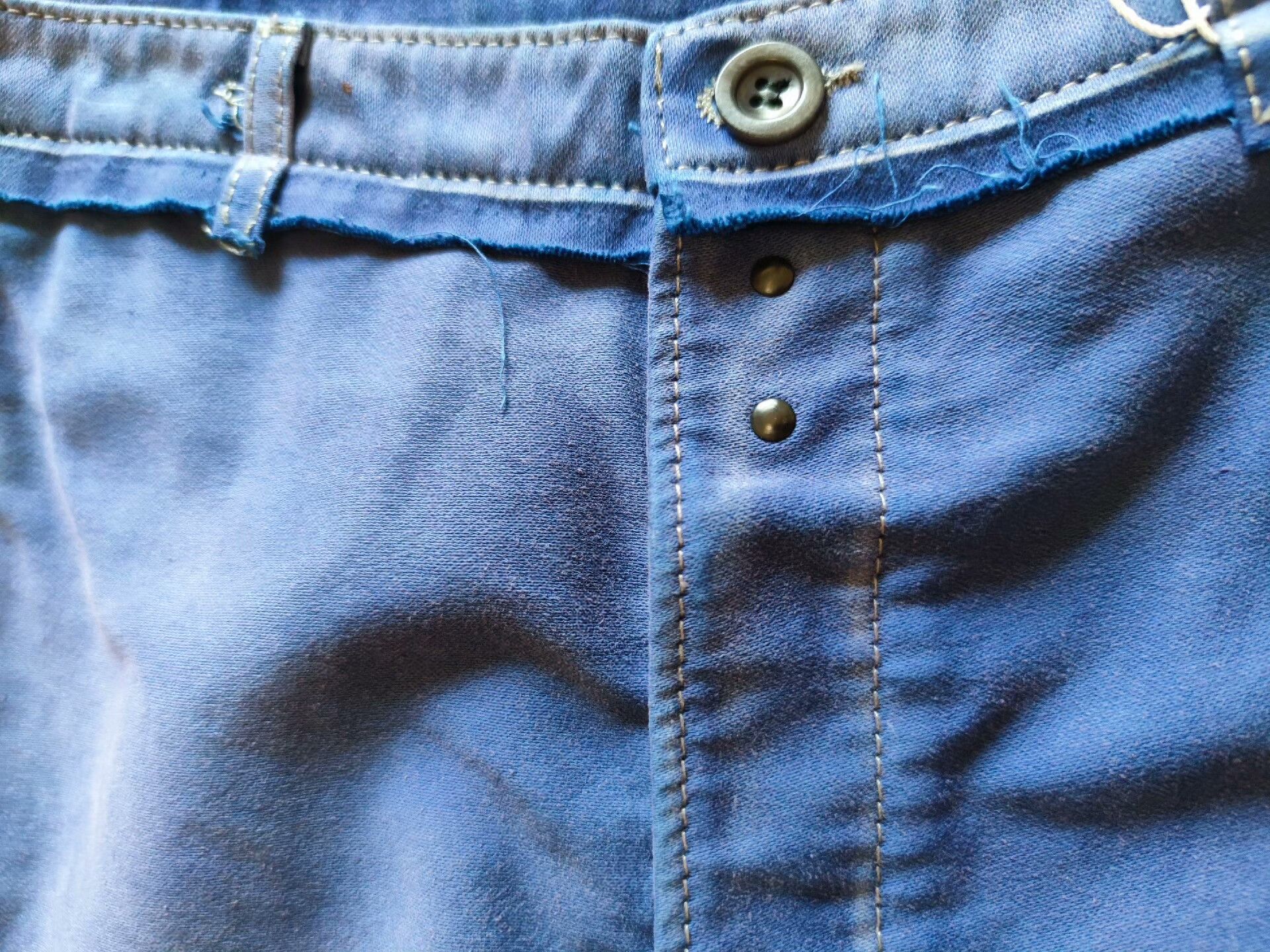 Maison Margiela Maison Margiela Distressed Blue Purple Shorts Size US 30 / EU 46 - 6 Thumbnail