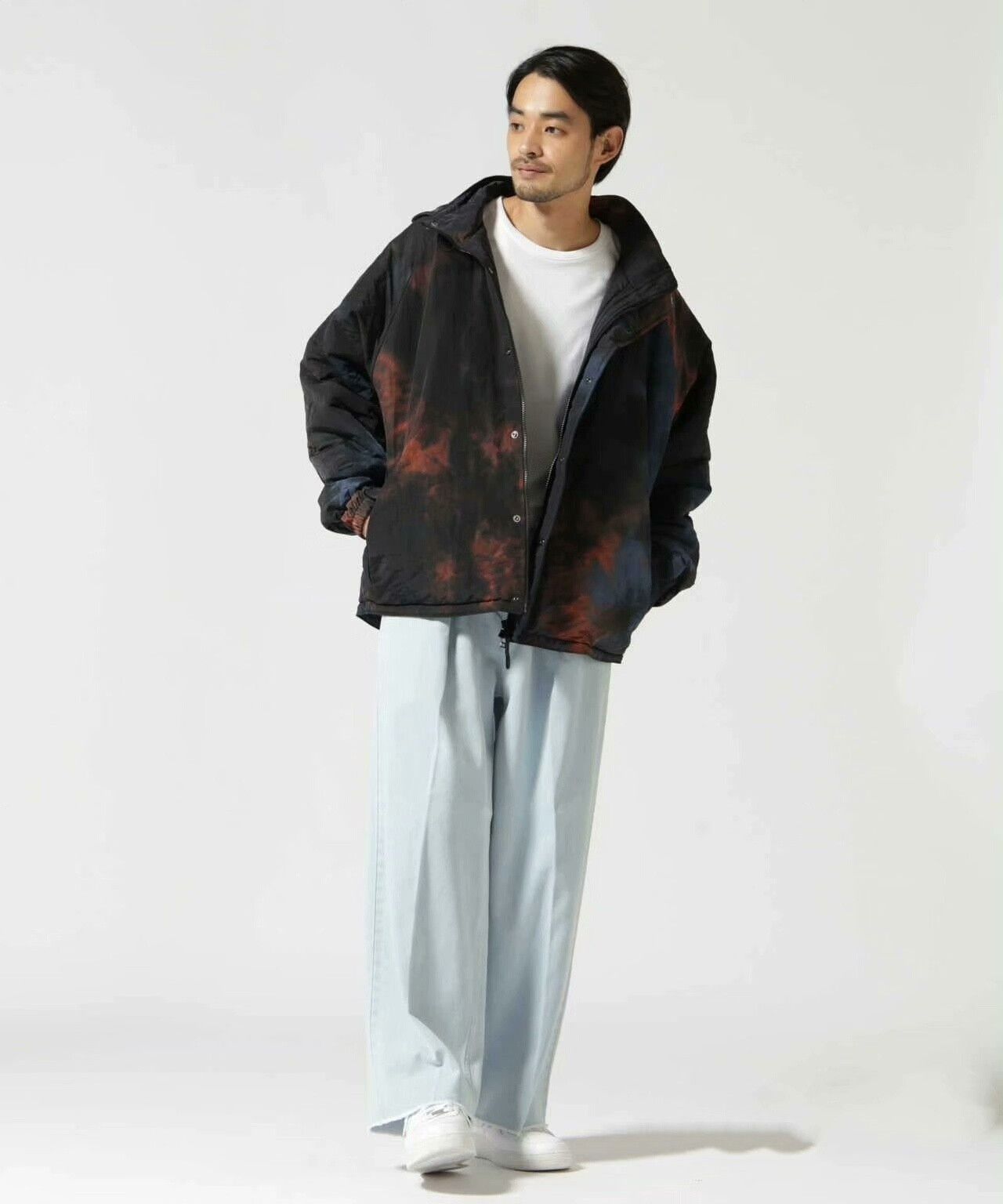 Tetsunori Tawaraya Classic Wide-Leg Denim Pants for Men Size US 30 / EU 46 - 4 Thumbnail