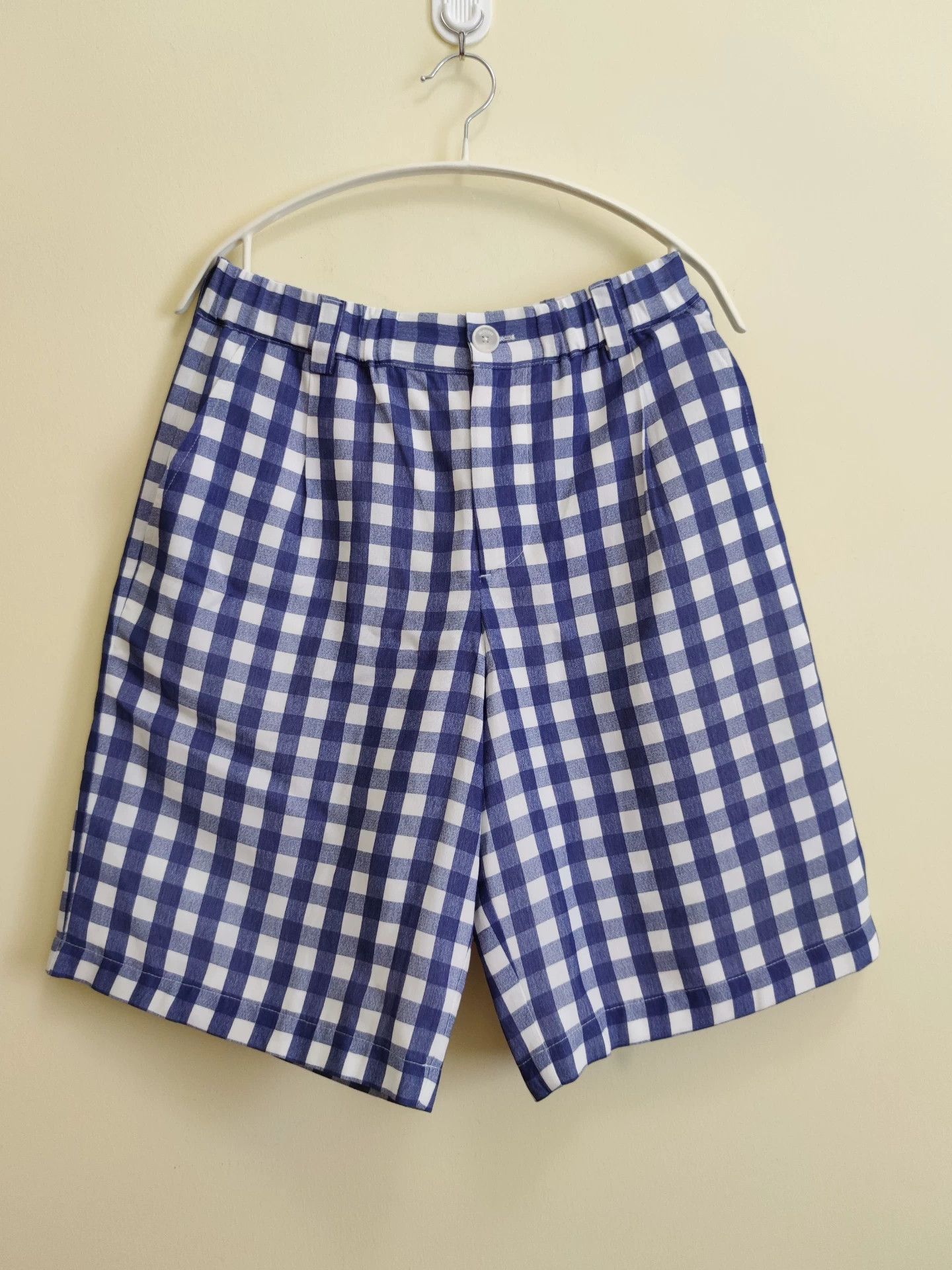 Jacquemus Jacquemus Blue and White Checkered Shorts Size US 30 / EU 46 - 5 Thumbnail