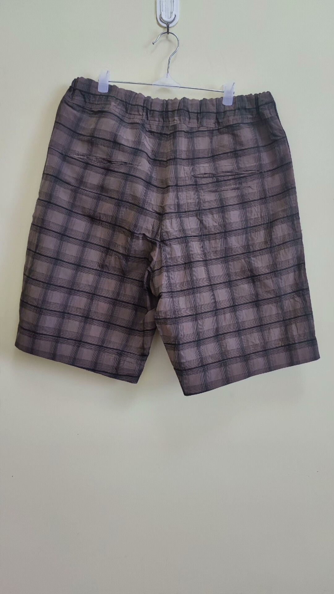 Ziggy Chen Ziggy Chen Plaid Drawstring Shorts Size US 30 / EU 46 - 7 Thumbnail