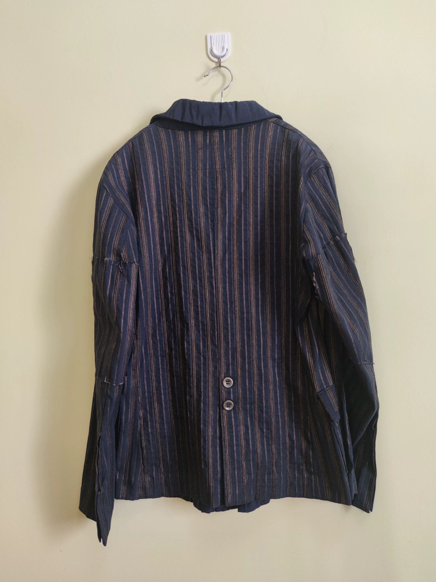 Greg Lauren Greg Lauren Striped Patchwork Suit Size US M / EU 48-50 / 2 - 2 Thumbnail