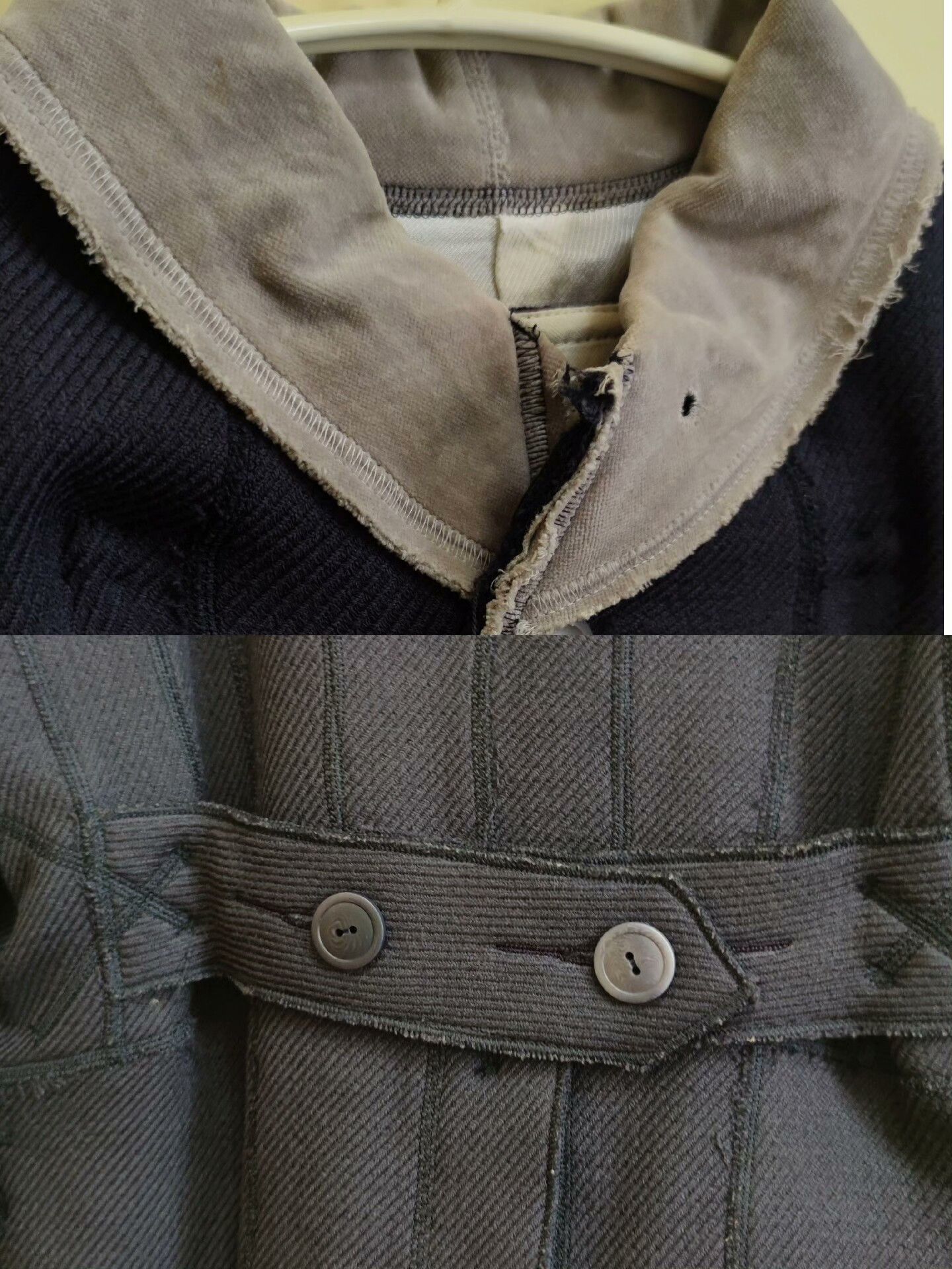 Takahiromiyashita The Soloist. The Soloist Deconstructed Wool Silk Coat Size US S / EU 44-46 / 1 - 9 Thumbnail