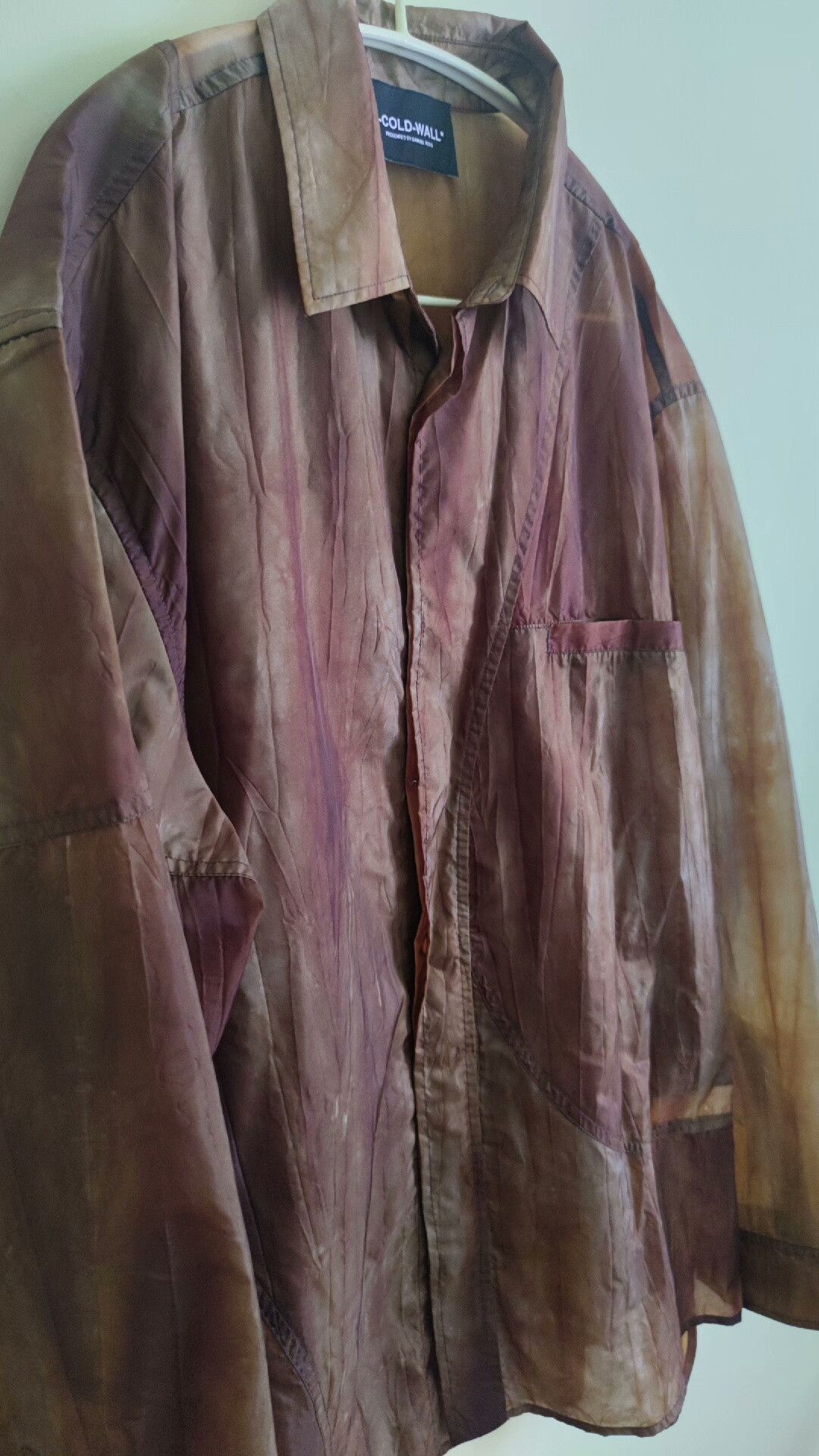 A-COLD-WALL* A-COLD-WALL Marble Print Shirt Size US XL / EU 56 / 4 - 4 Thumbnail