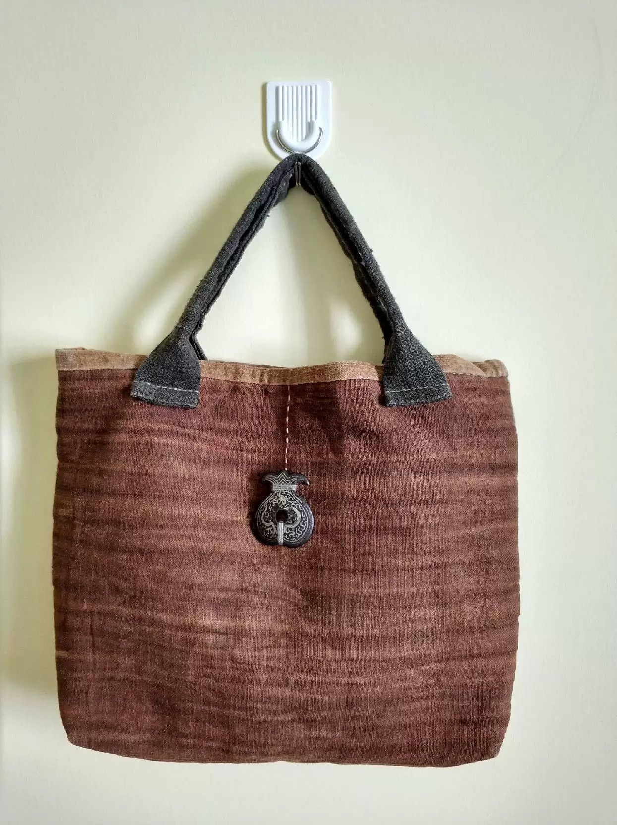 Uma Wang Handmade Artisan Bag with Unique Pattern Size ONE SIZE - 4 Thumbnail