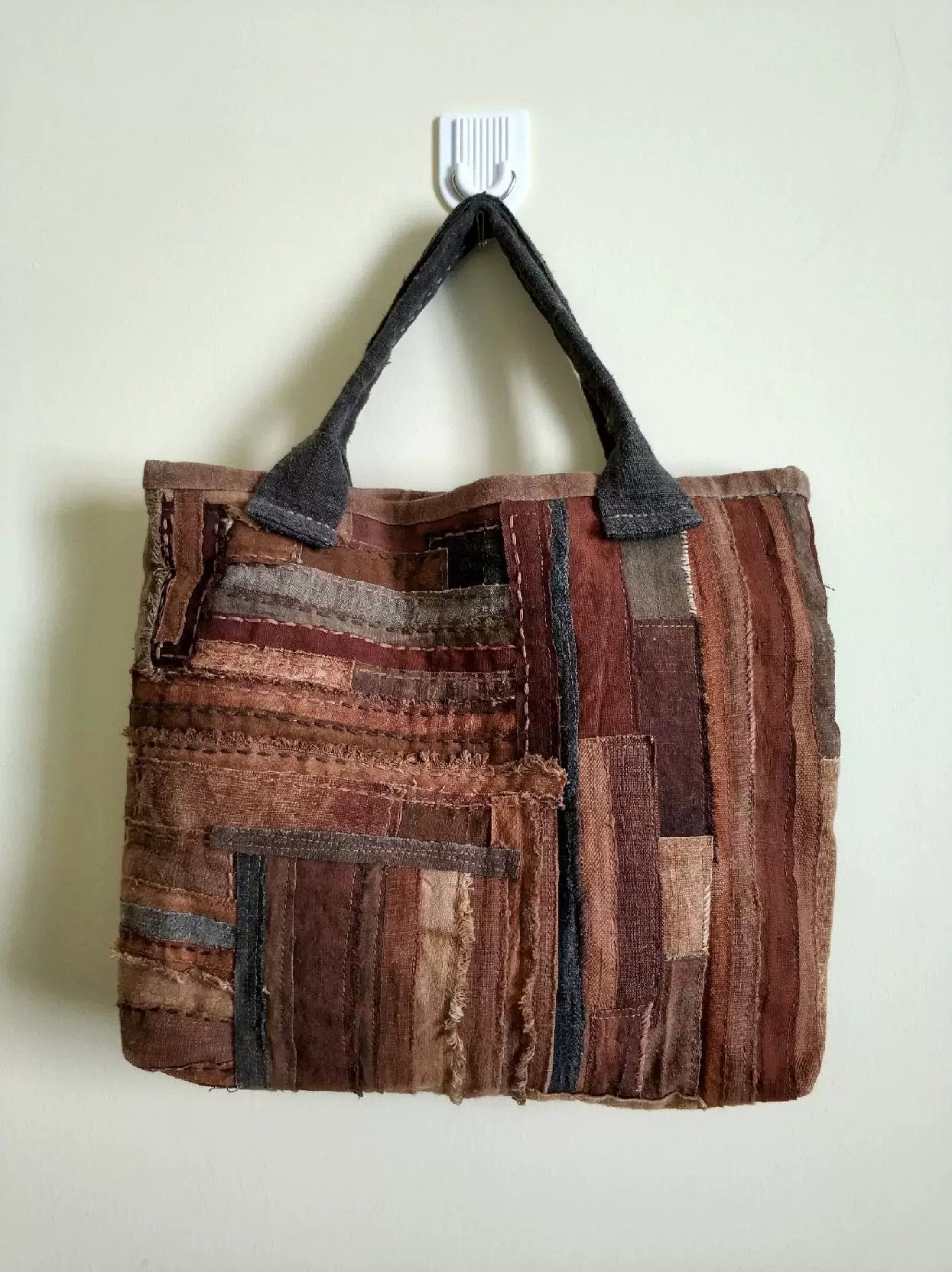 Uma Wang Handmade Artisan Bag with Unique Pattern Size ONE SIZE - 3 Thumbnail