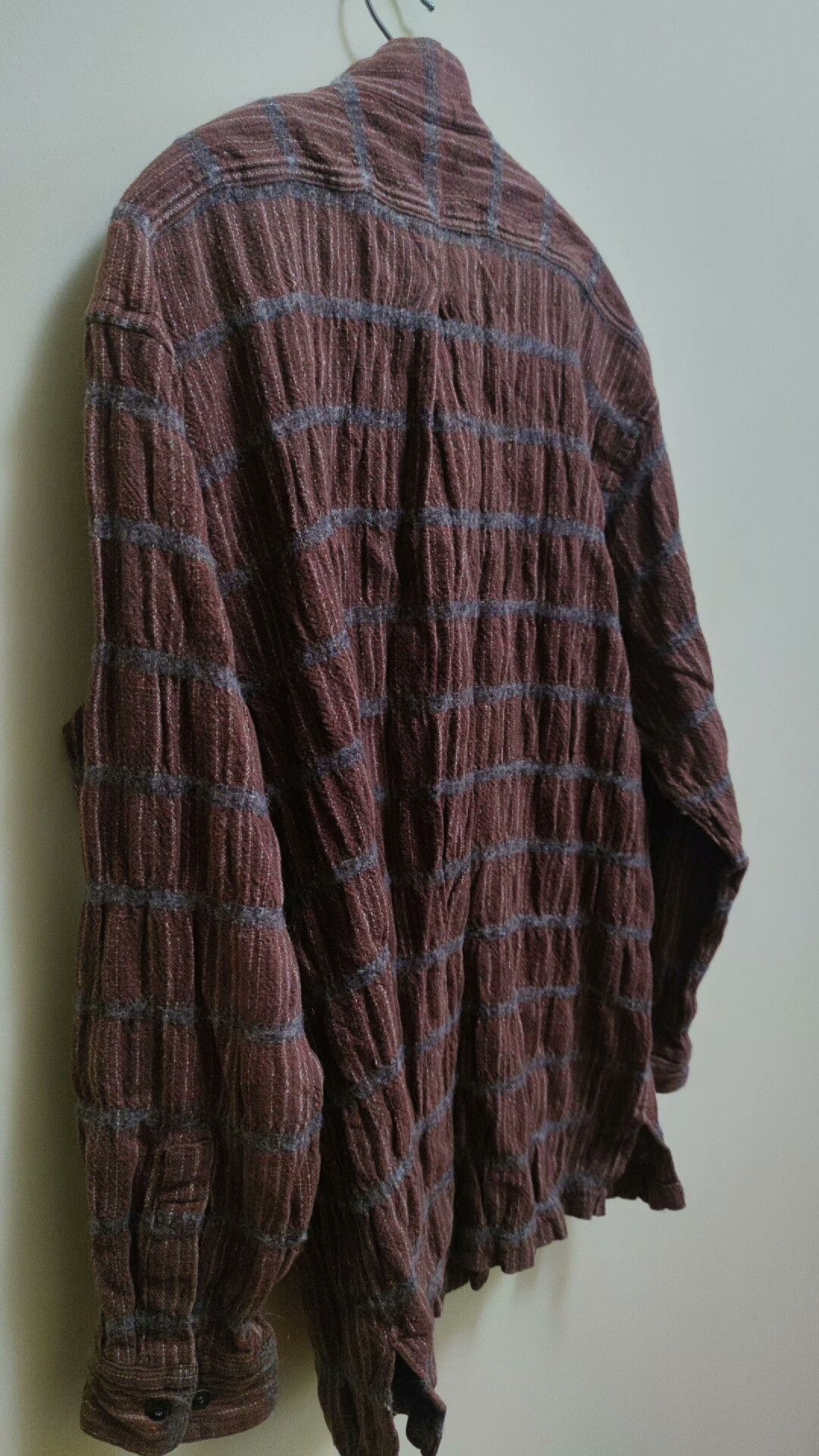 Issey Miyake Issey Miyake Archive Plaid Wool Shirt Size US M / EU 48-50 / 2 - 5 Thumbnail