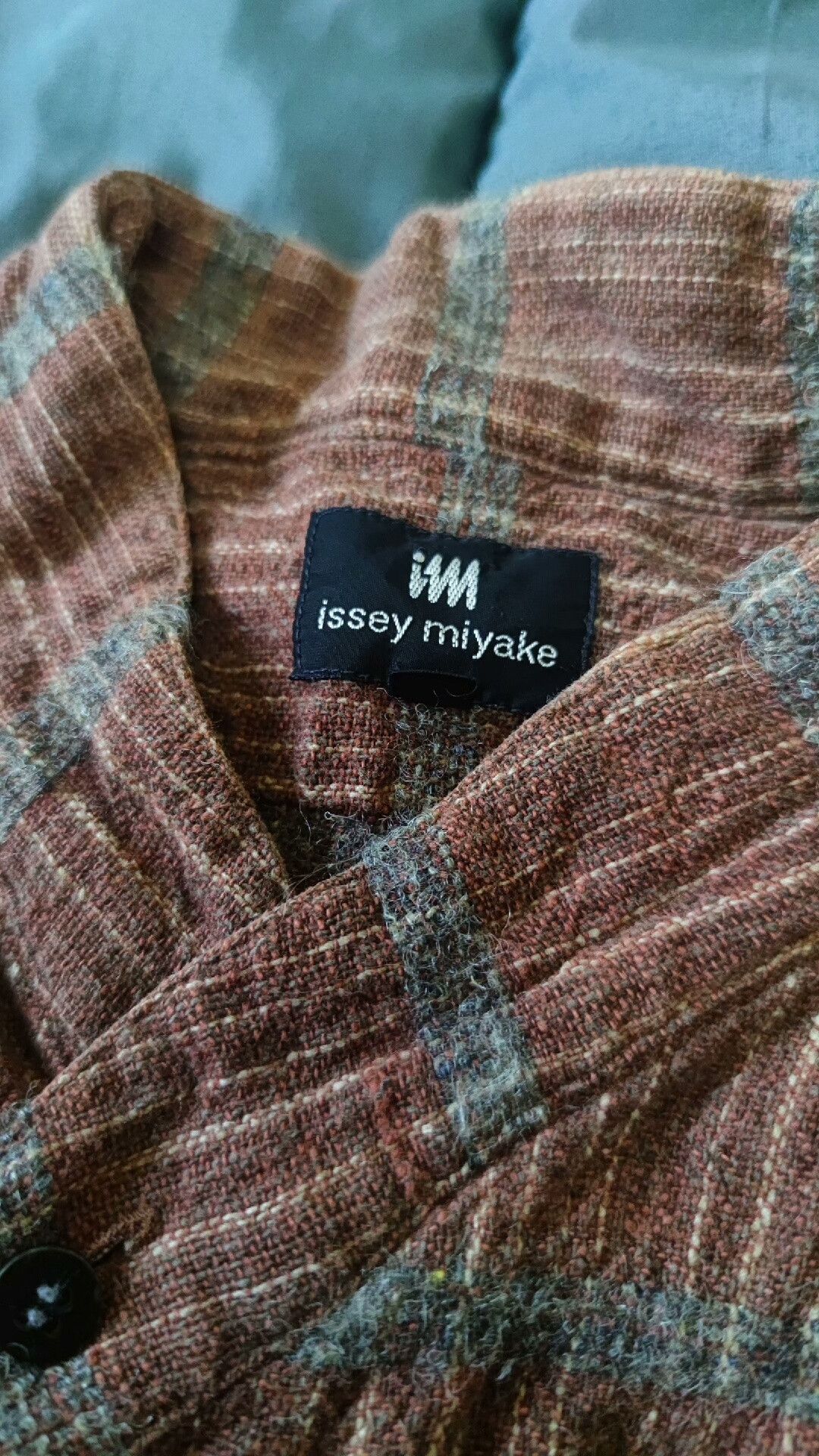Issey Miyake Issey Miyake Archive Plaid Wool Shirt Size US M / EU 48-50 / 2 - 7 Thumbnail