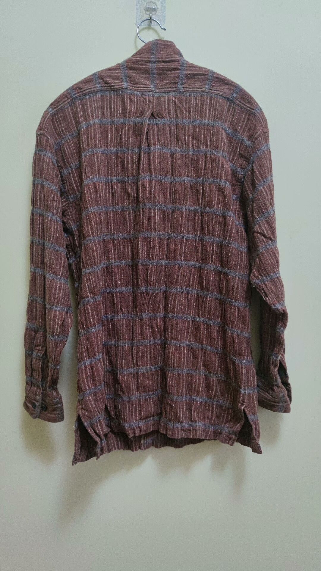 Issey Miyake Issey Miyake Archive Plaid Wool Shirt Size US M / EU 48-50 / 2 - 4 Thumbnail