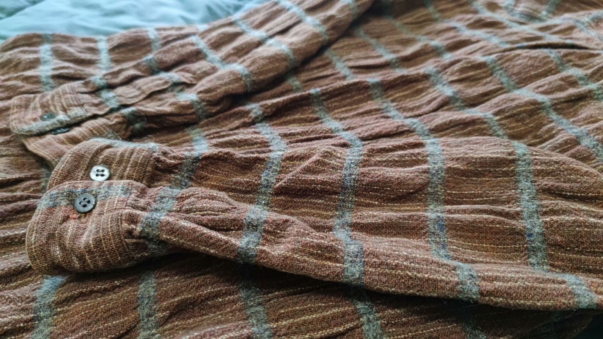 Issey Miyake Issey Miyake Archive Plaid Wool Shirt Size US M / EU 48-50 / 2 - 9 Thumbnail