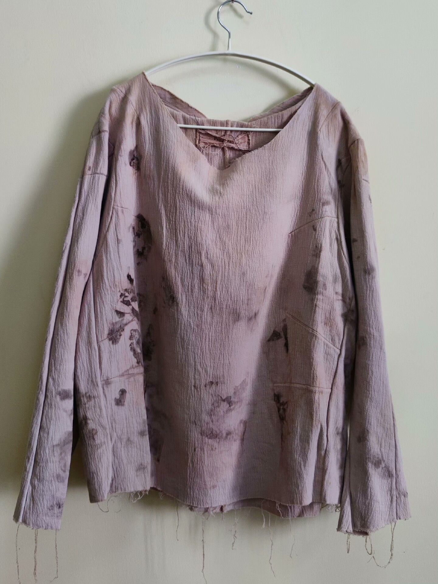PIET Artisan Hooded Sweatshirt with Floral Dye Size US S / EU 44-46 / 1 - 2 Thumbnail